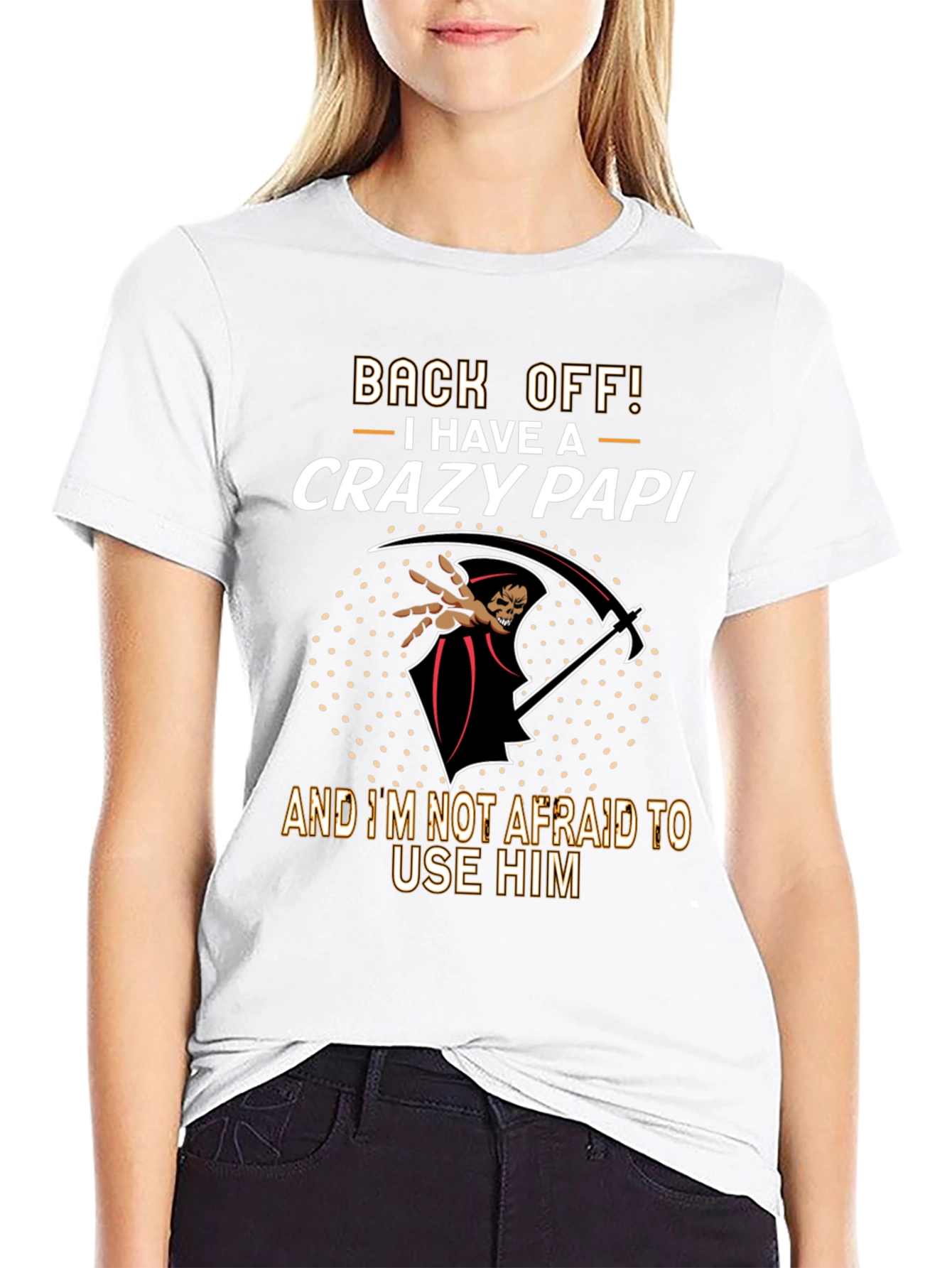 Crazy Papi Graphic Tee - Back Off T-Shirt
