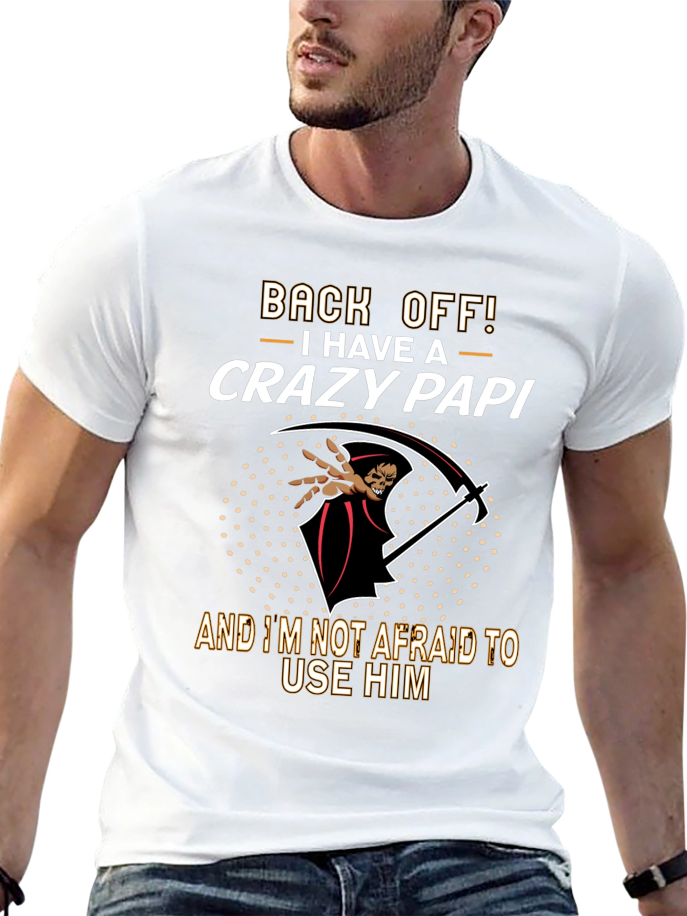 Crazy Papi Graphic Tee - Back Off T-Shirt