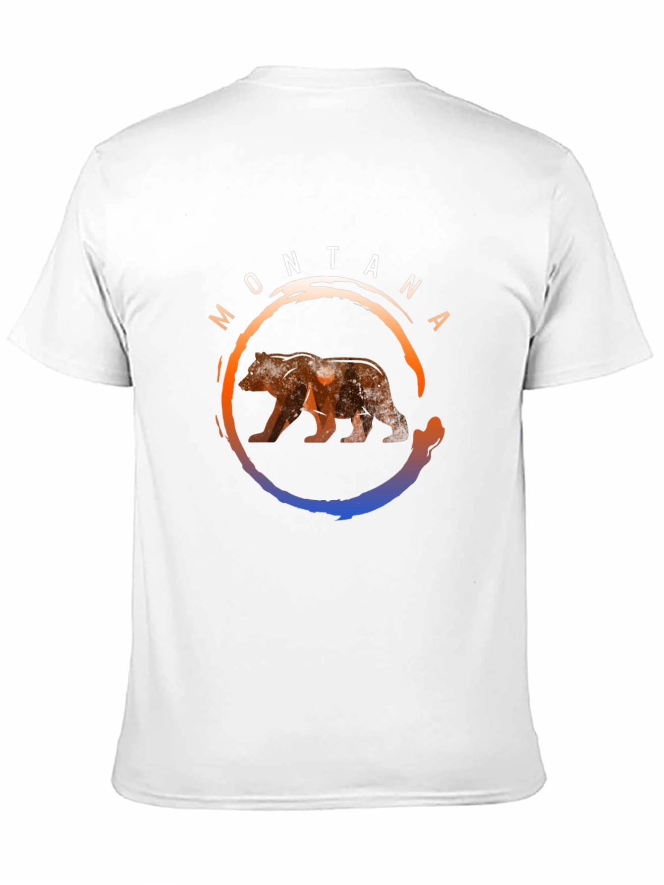 Montana Bear Graphic T-Shirt - Nature Inspired Design