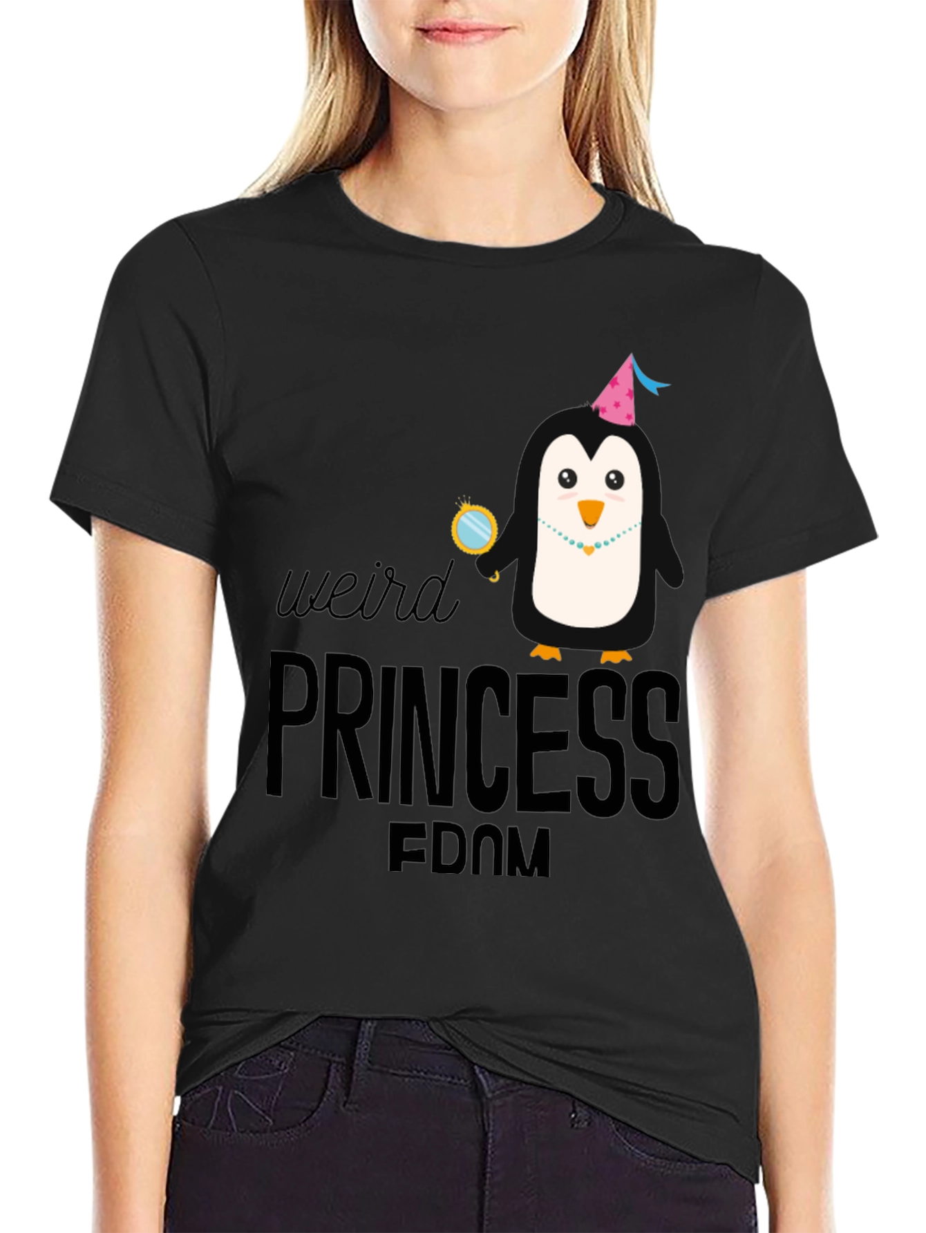 Weird Princess Fandom Black T-Shirt