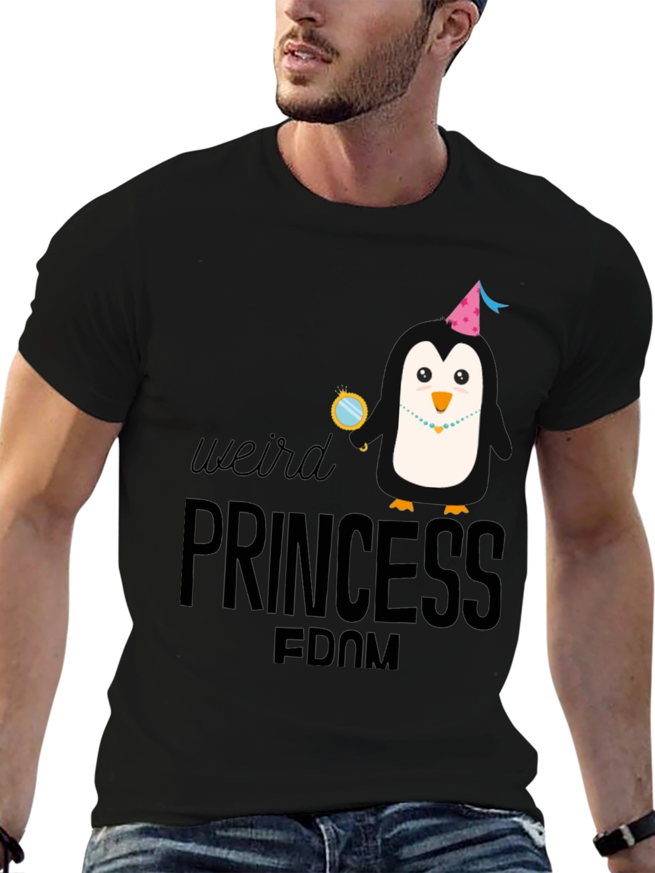 Weird Princess Fandom Black T-Shirt