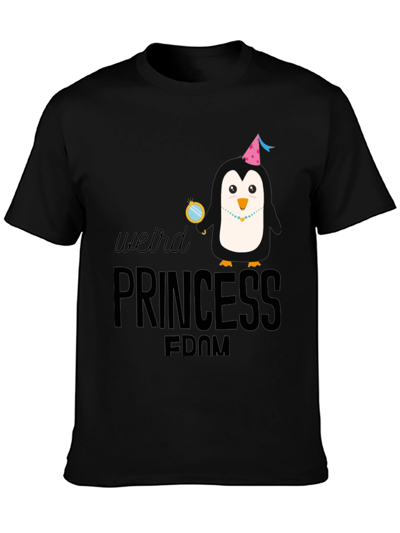 Weird Princess Fandom Black T-Shirt