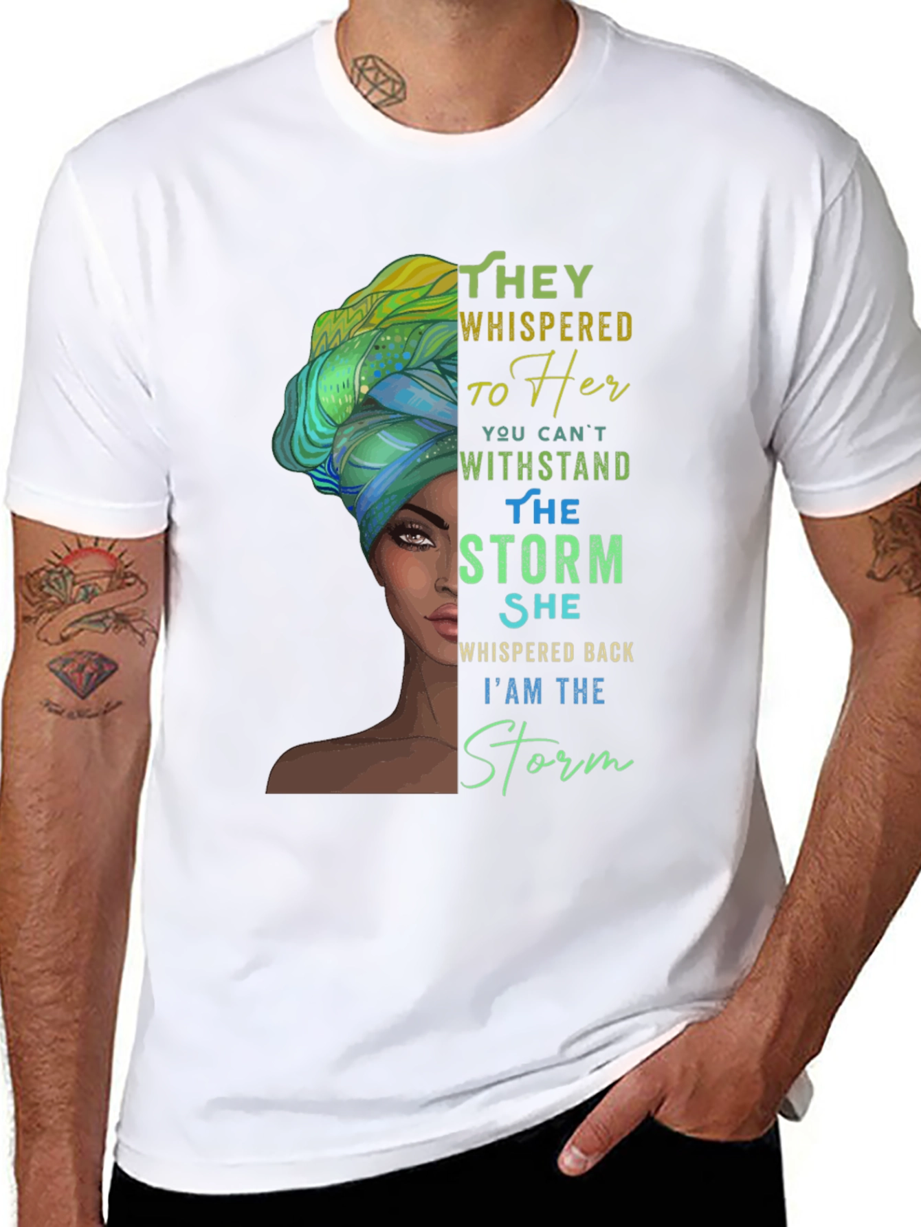 Empowered Woman T-Shirt: I am the Storm