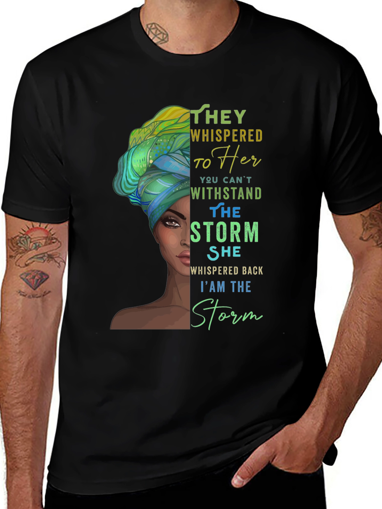 Empowered Woman T-Shirt: I am the Storm