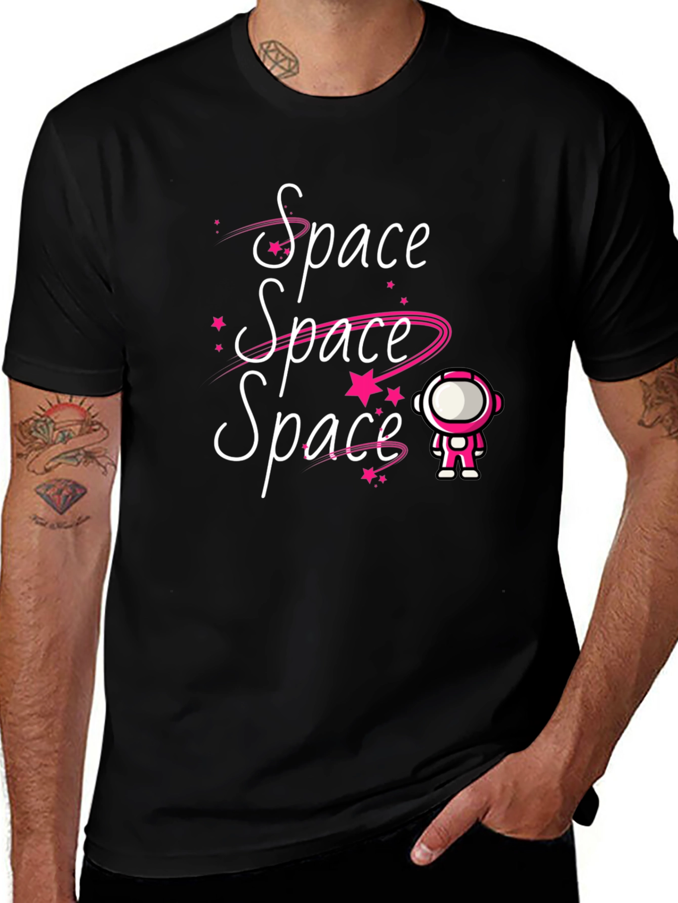 Space T-Shirt - Fun Astronaut Design