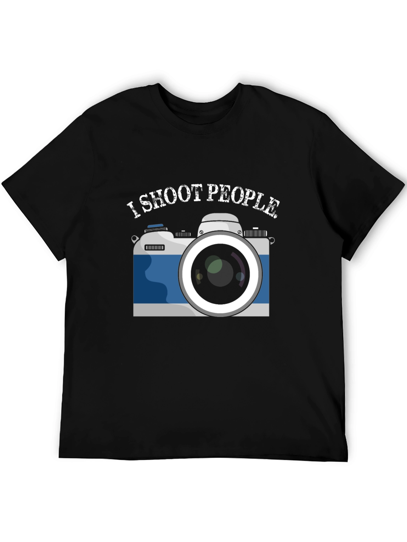 I Shoot People Camera Graphic T-Shirt
