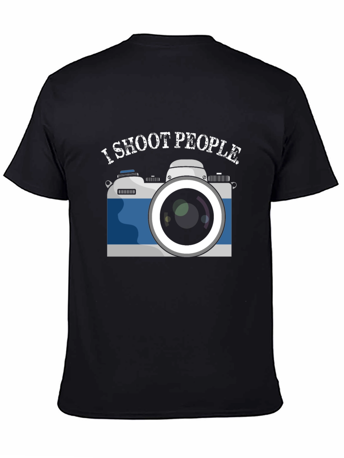 I Shoot People Camera Graphic T-Shirt