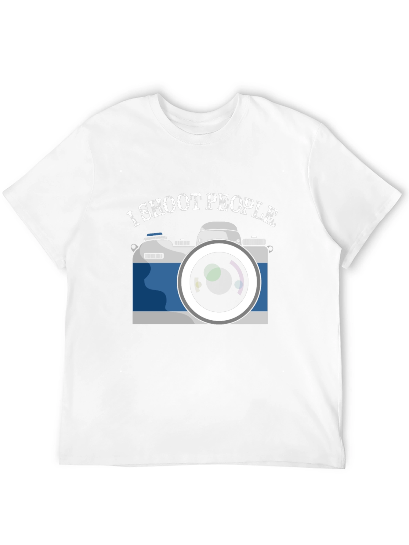I Shoot People Camera Graphic T-Shirt