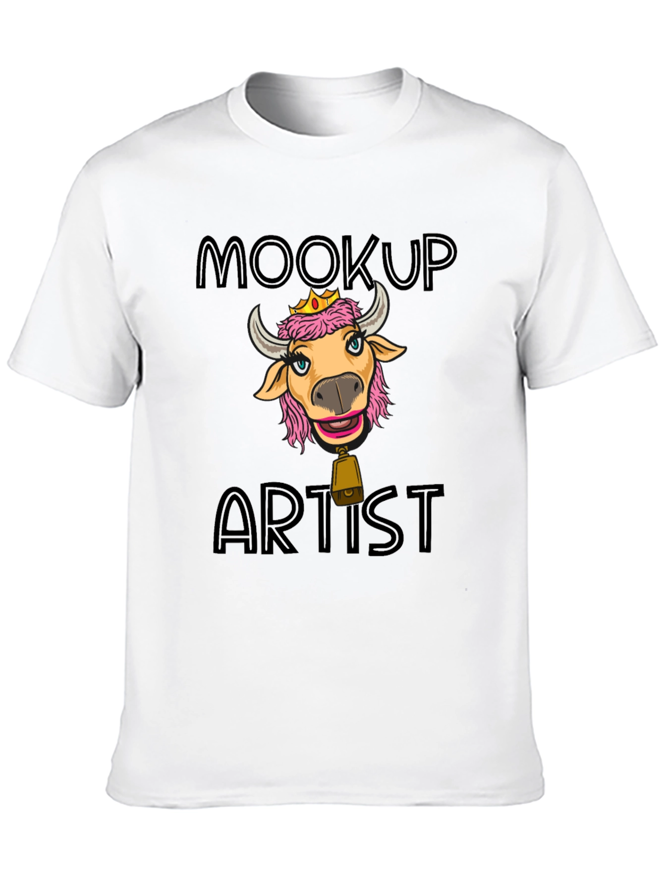 Moocup Artist Graphic Tee - Black