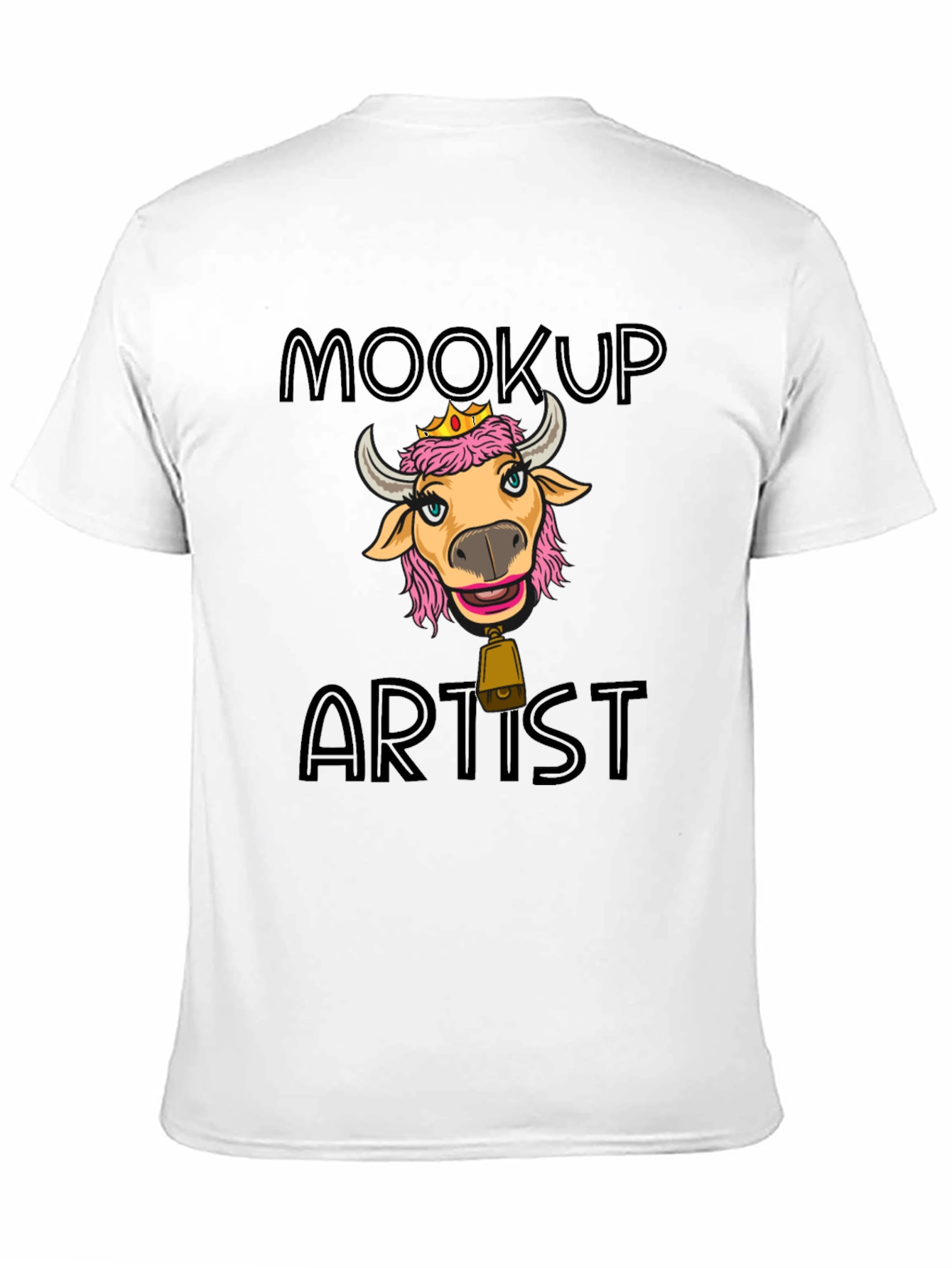 Moocup Artist Graphic Tee - Black