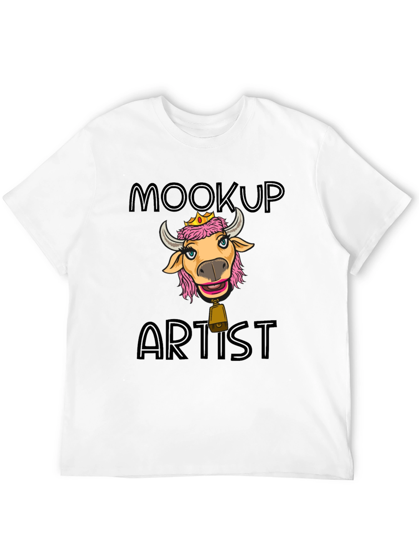 Moocup Artist Graphic Tee - Black