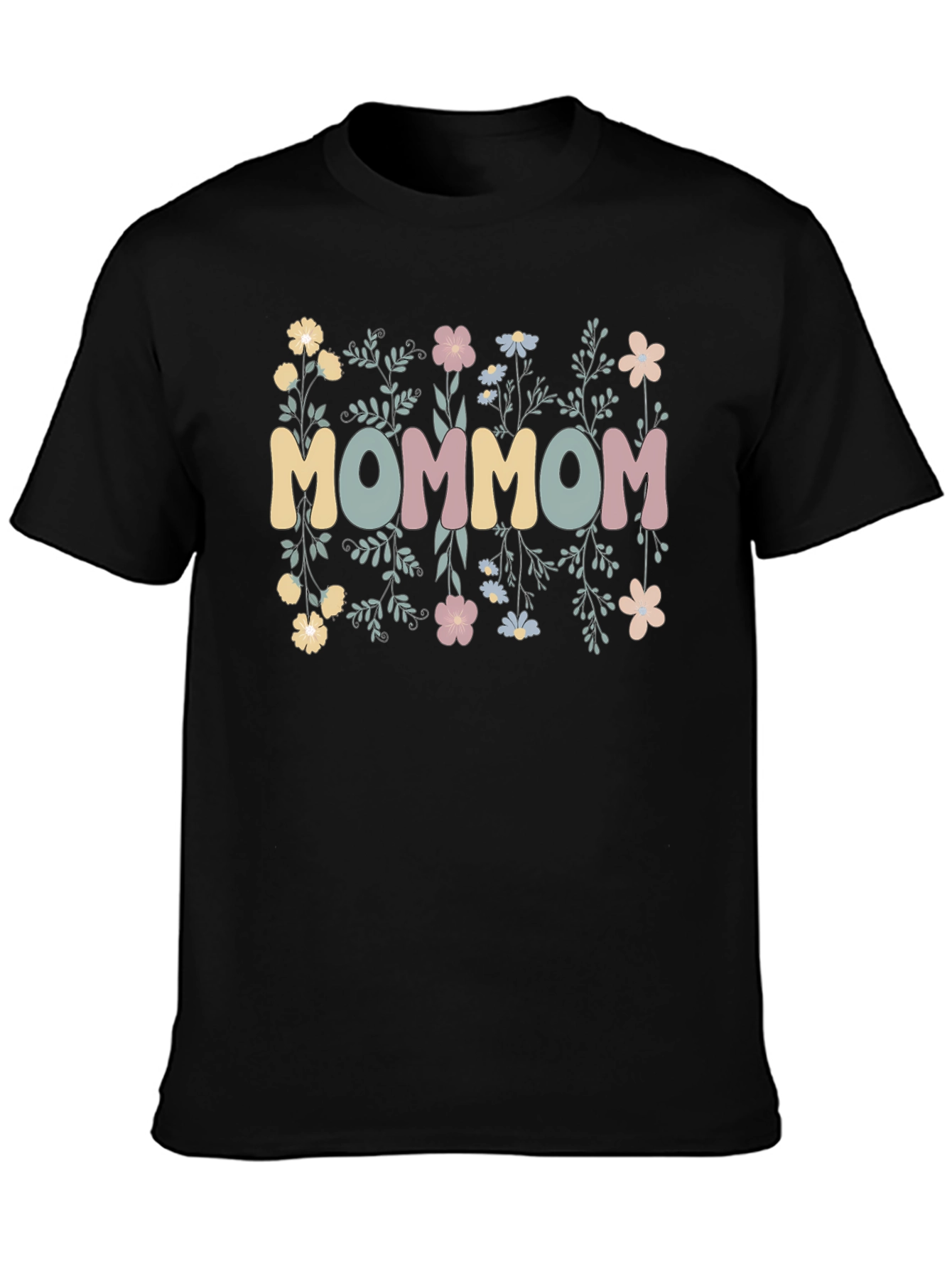 MOMMOM Floral Graphic T-Shirt