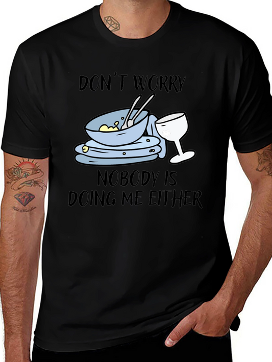 Dont Worry Dirty Dishes Graphic T-Shirt