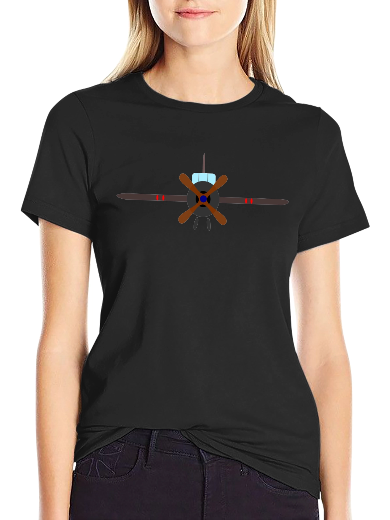 Pilot Plane Graphic T-Shirt