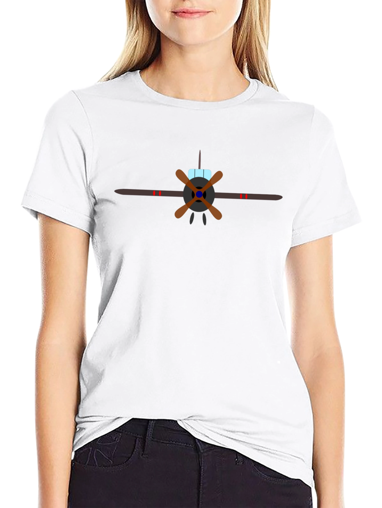 Pilot Plane Graphic T-Shirt