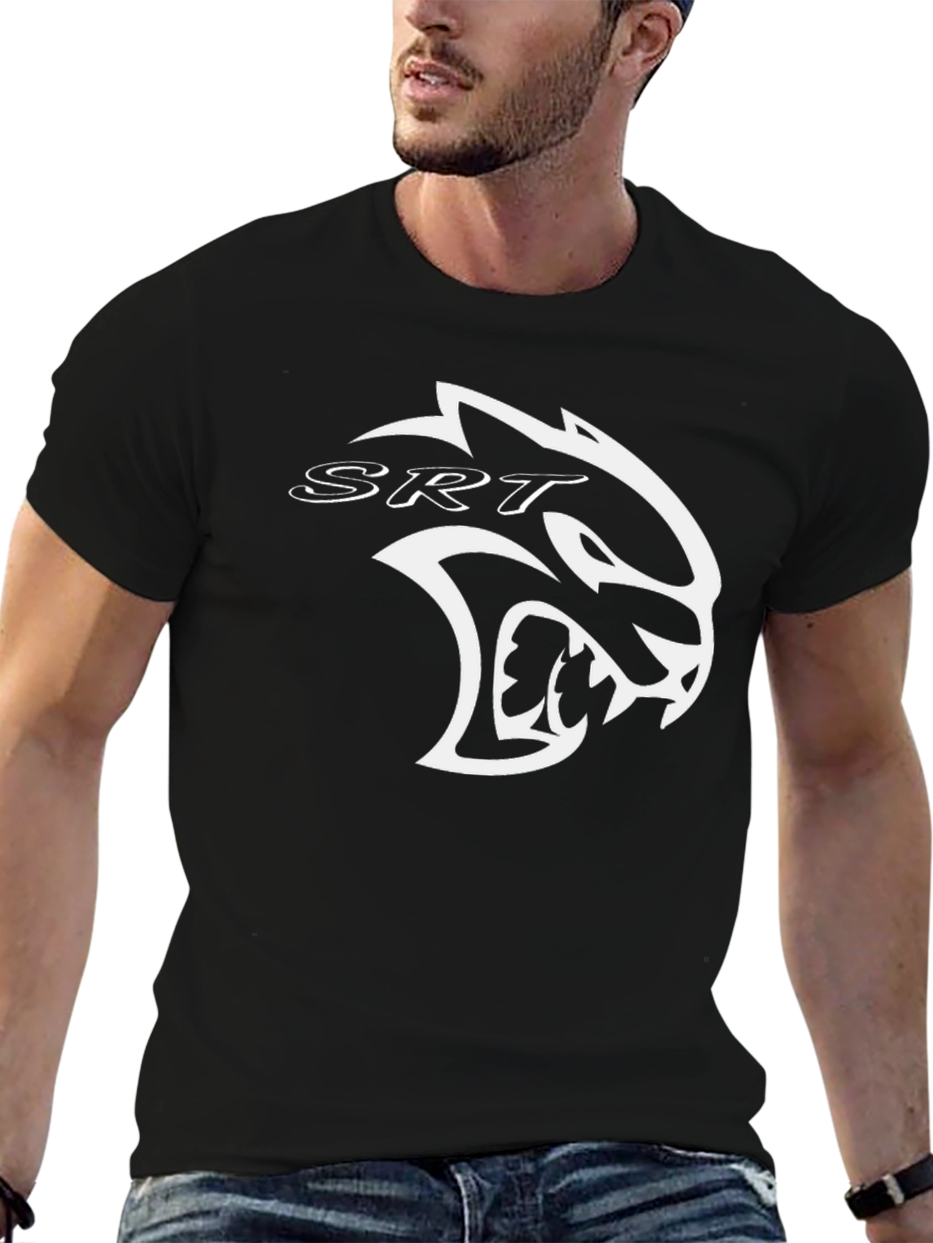 SRT Hellcat Logo Graphic T-Shirt