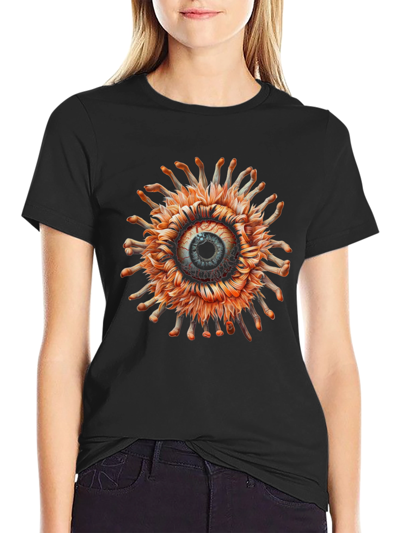 Eye and Fingers Graphic Tee