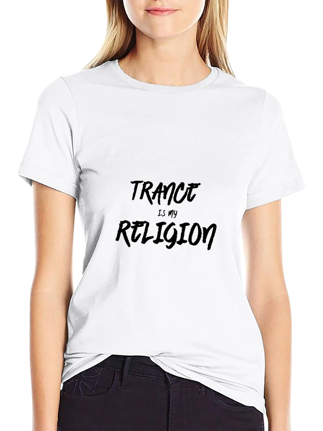 Trance Is My Religion Black T-Shirt
