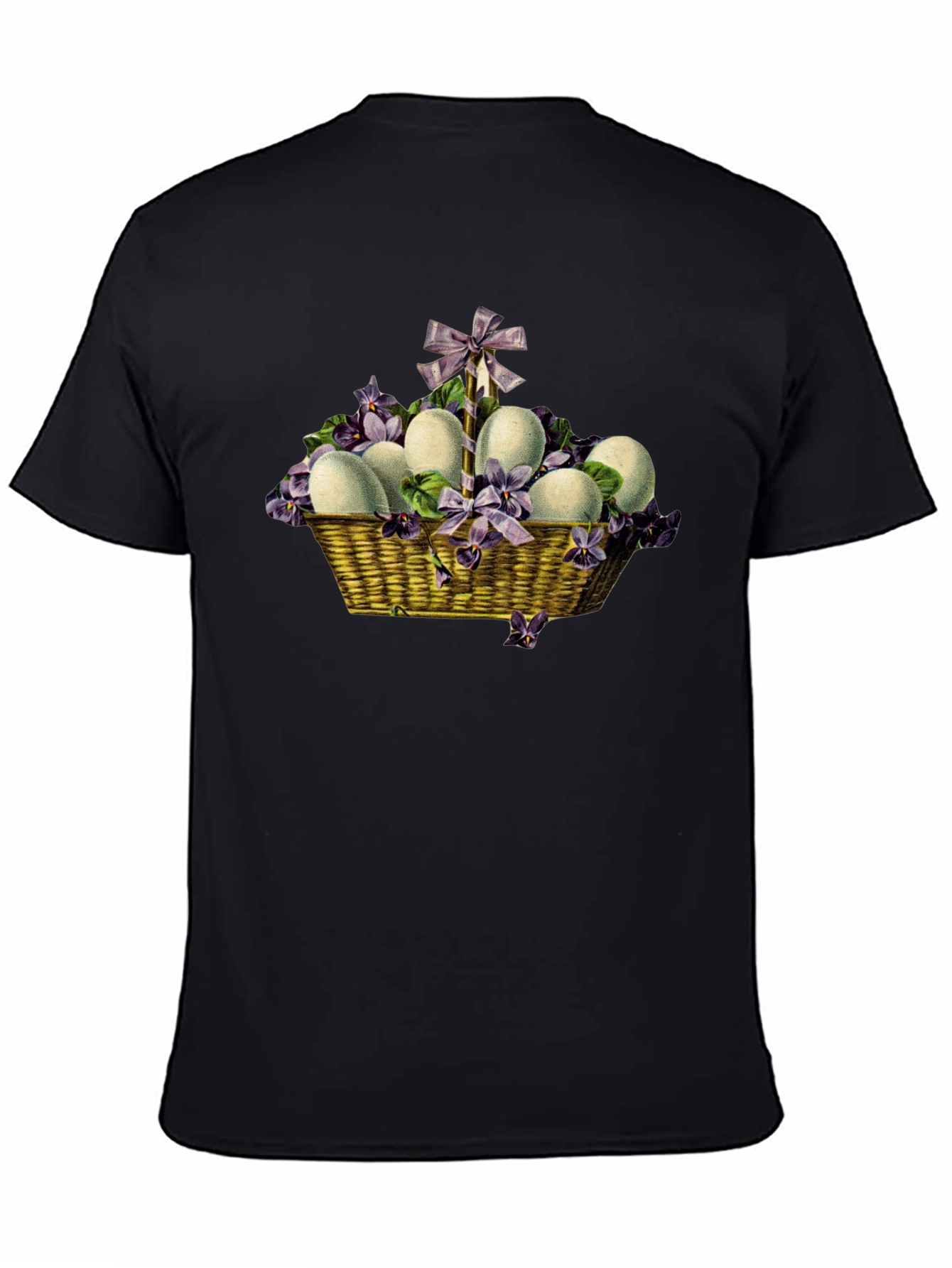 Easter Egg Basket Graphic Tee