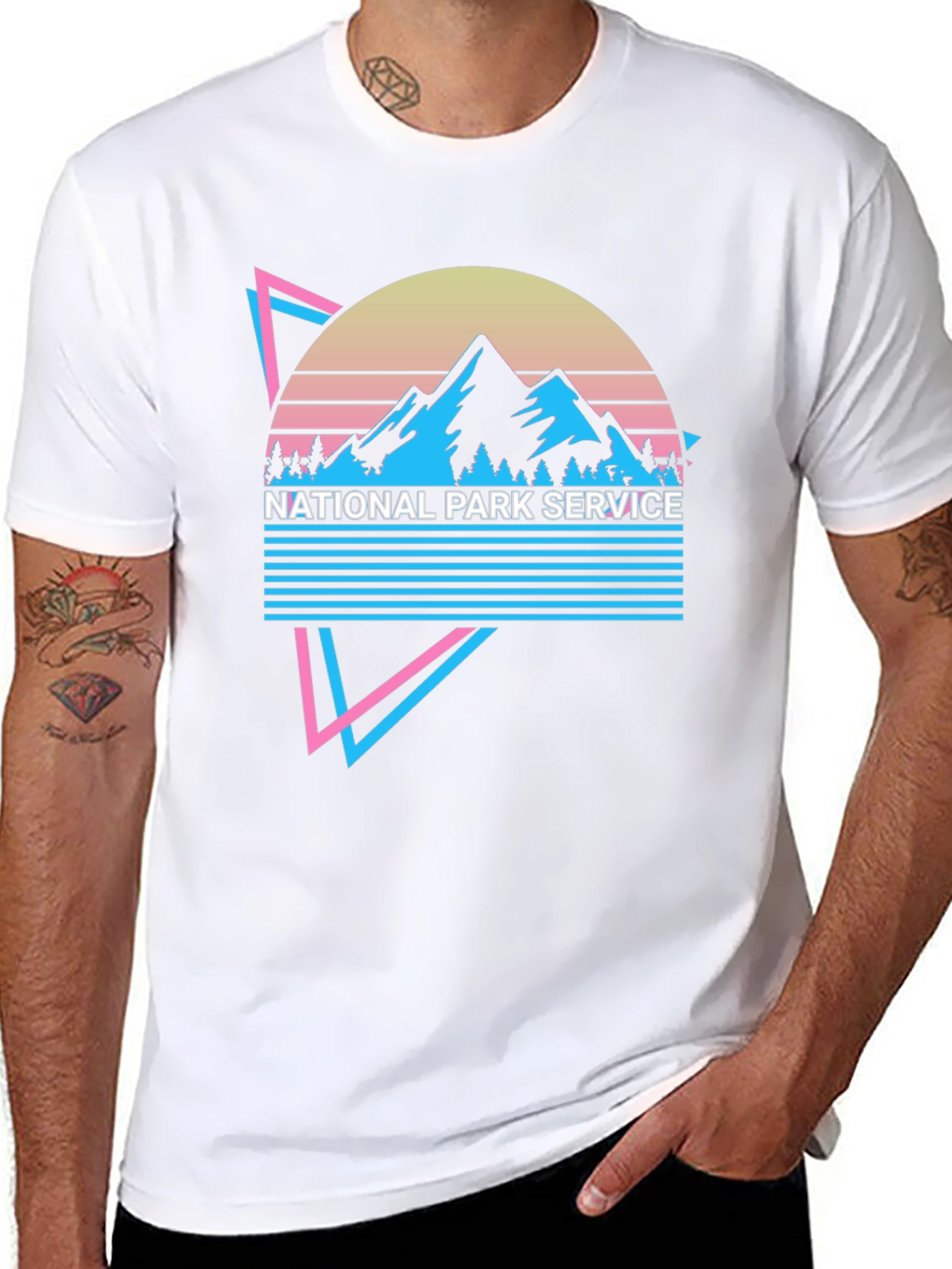 Retro National Park Service Graphic Tee
