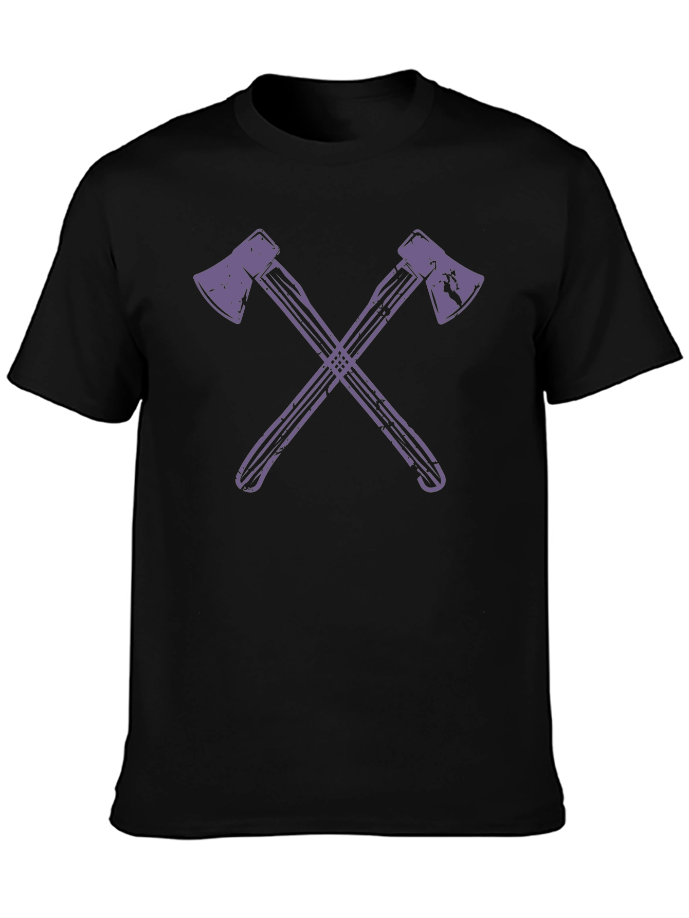 Axe Cross T-Shirt - Stylish Lumberjack Tee
