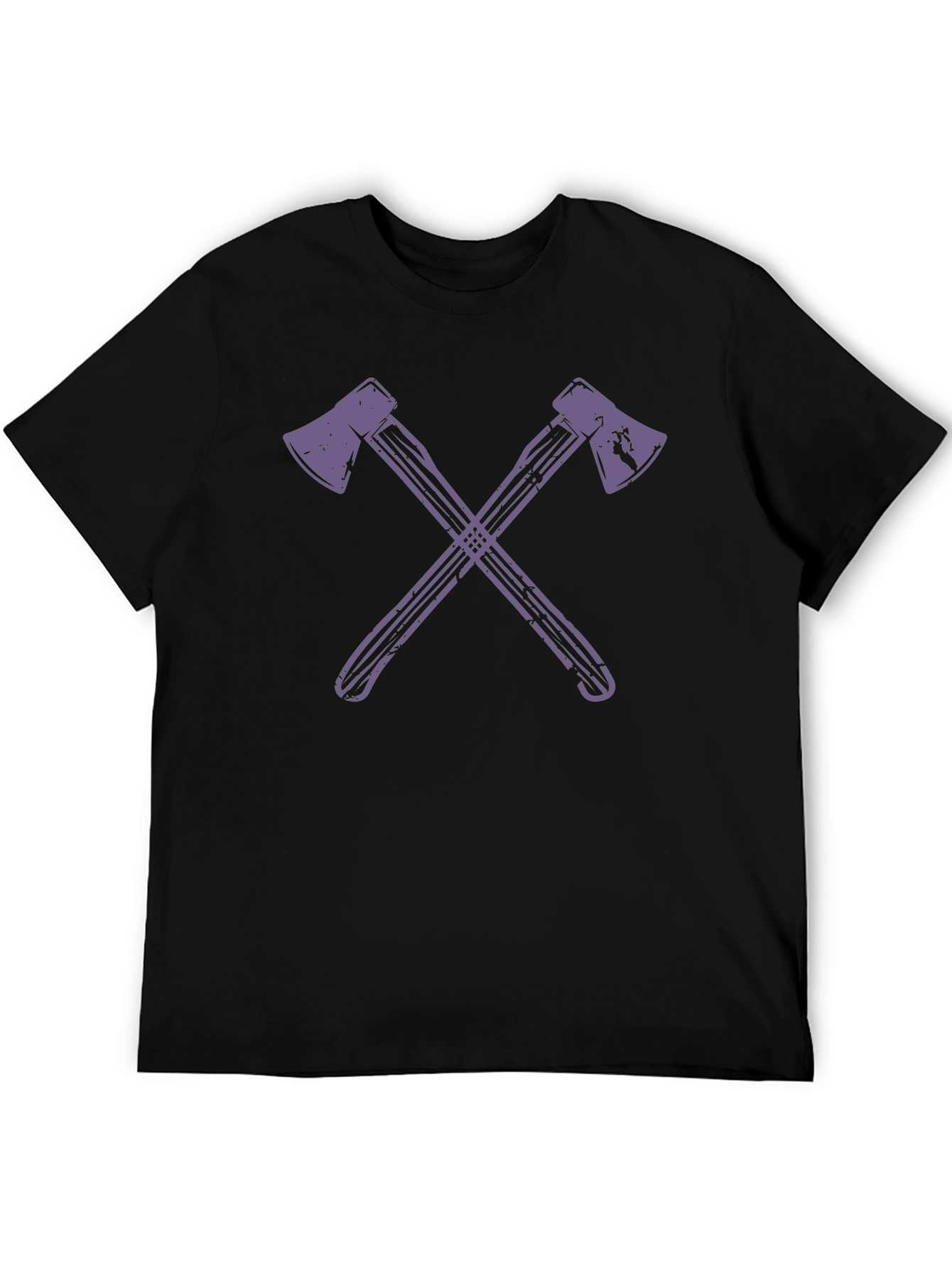 Axe Cross T-Shirt - Stylish Lumberjack Tee