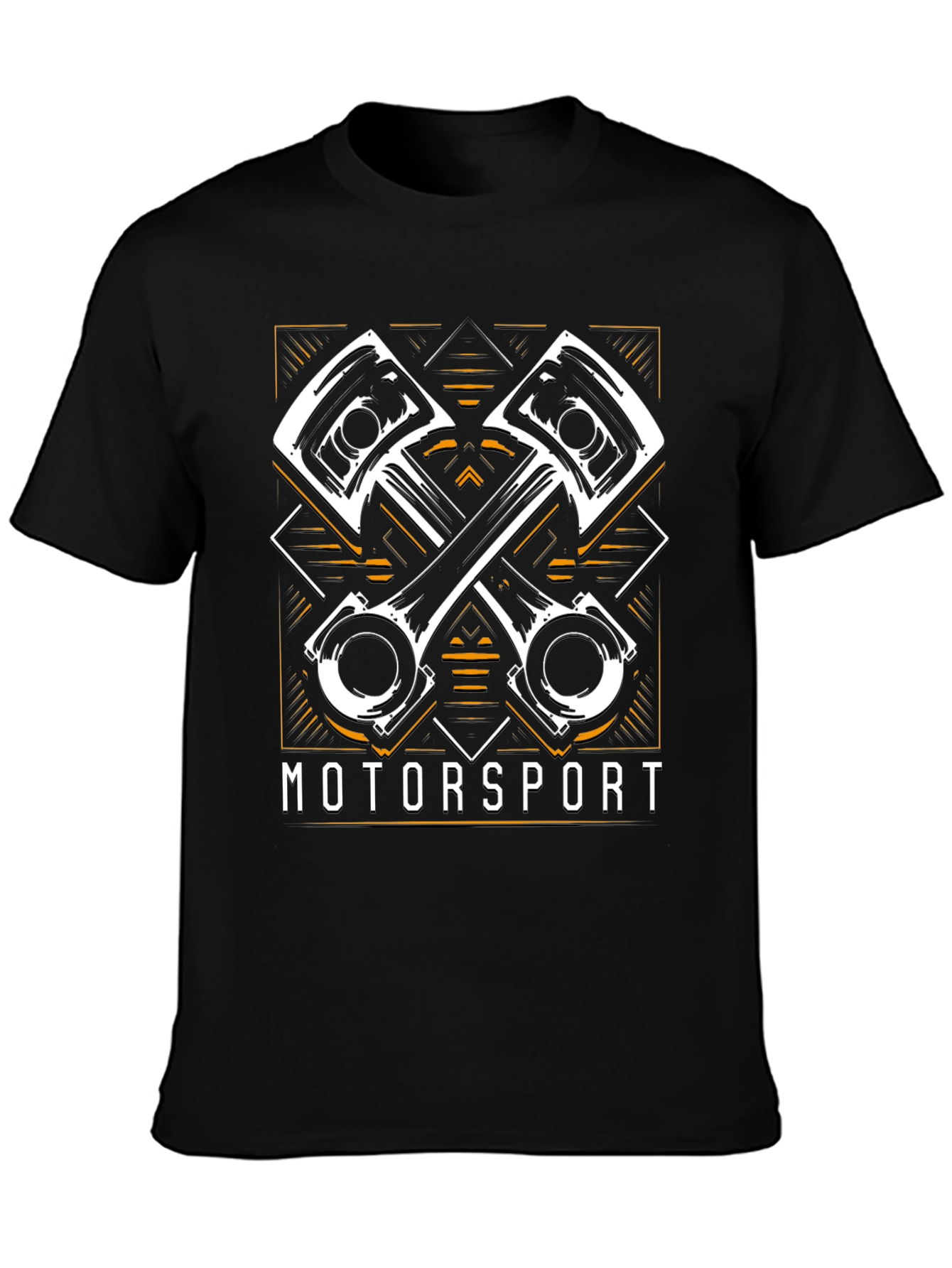 Motorsport Graphic T-Shirt - Black