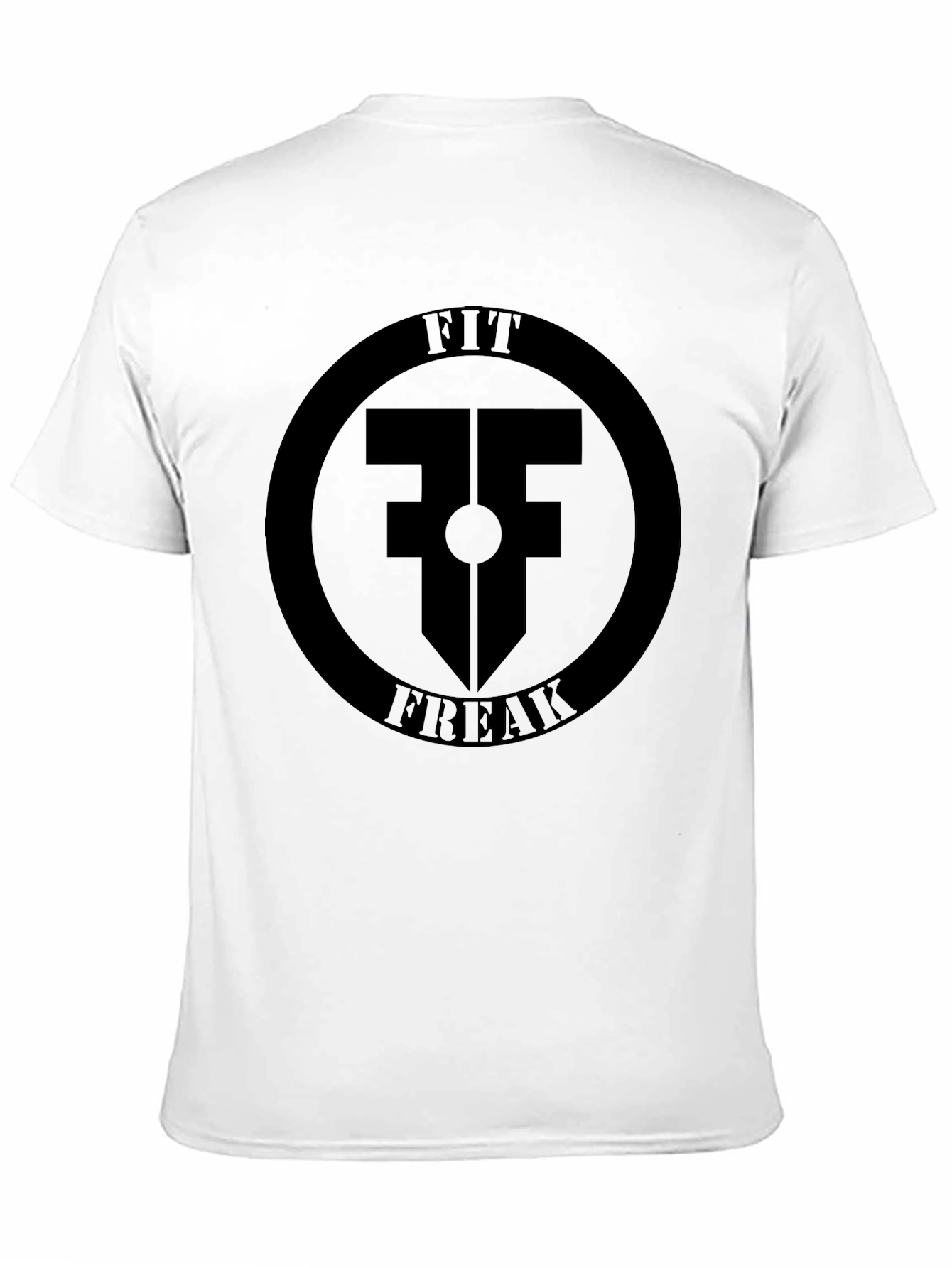 Fit Freak Black T-Shirt - Gym Workout Apparel