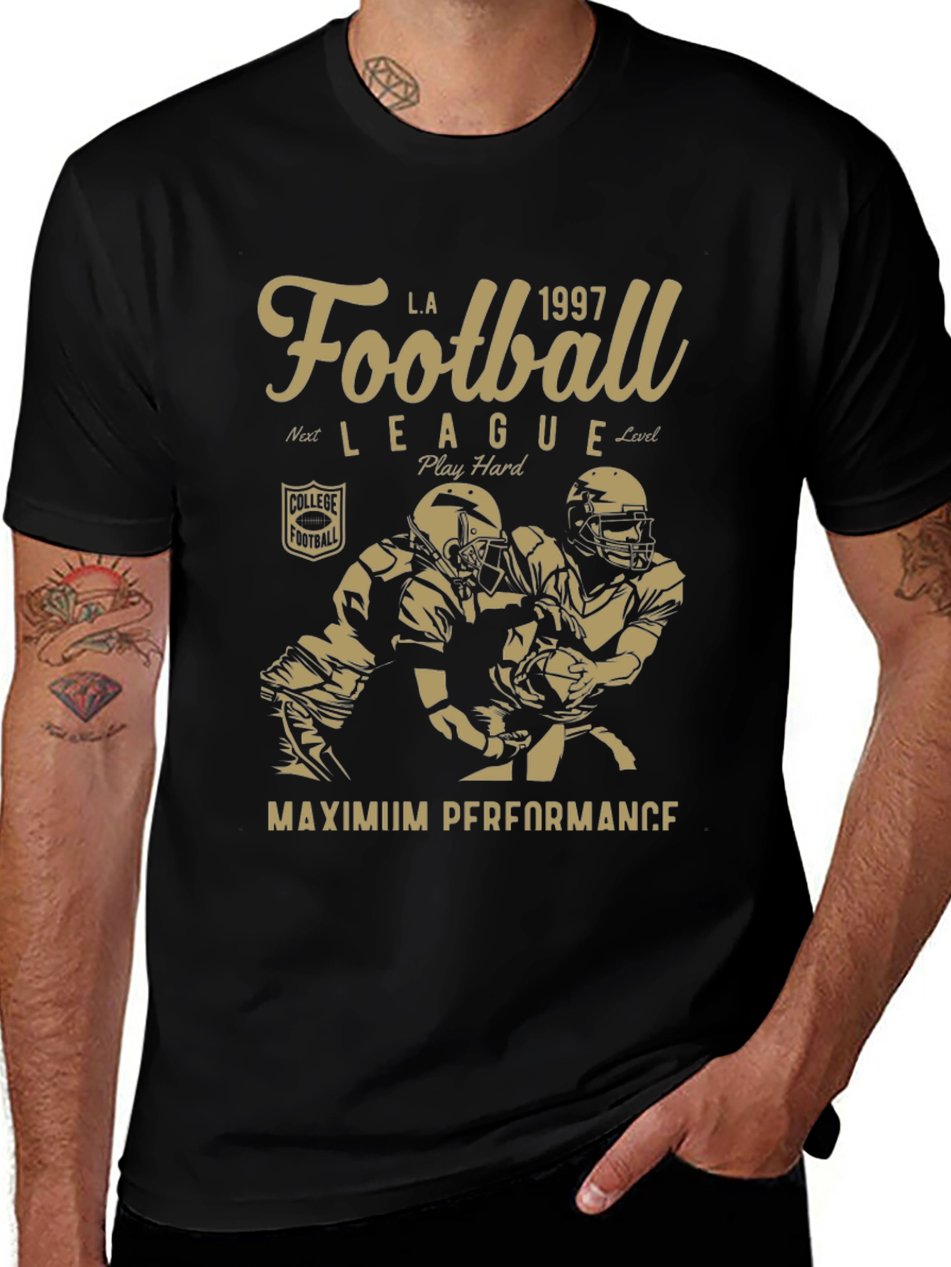 LA Football 1997 Mens T-Shirt