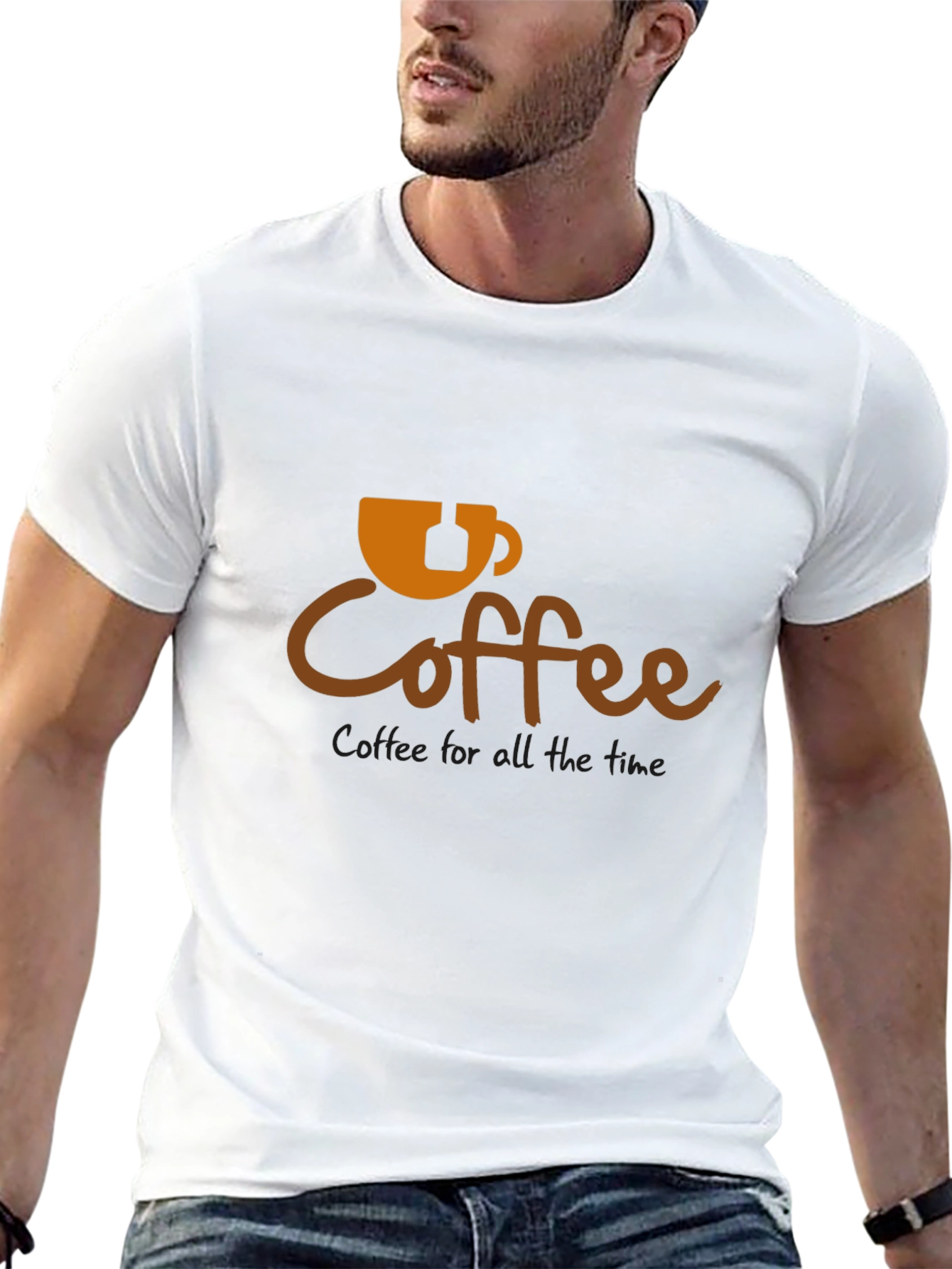 Coffee Time T-Shirt - Stylish & Comfortable