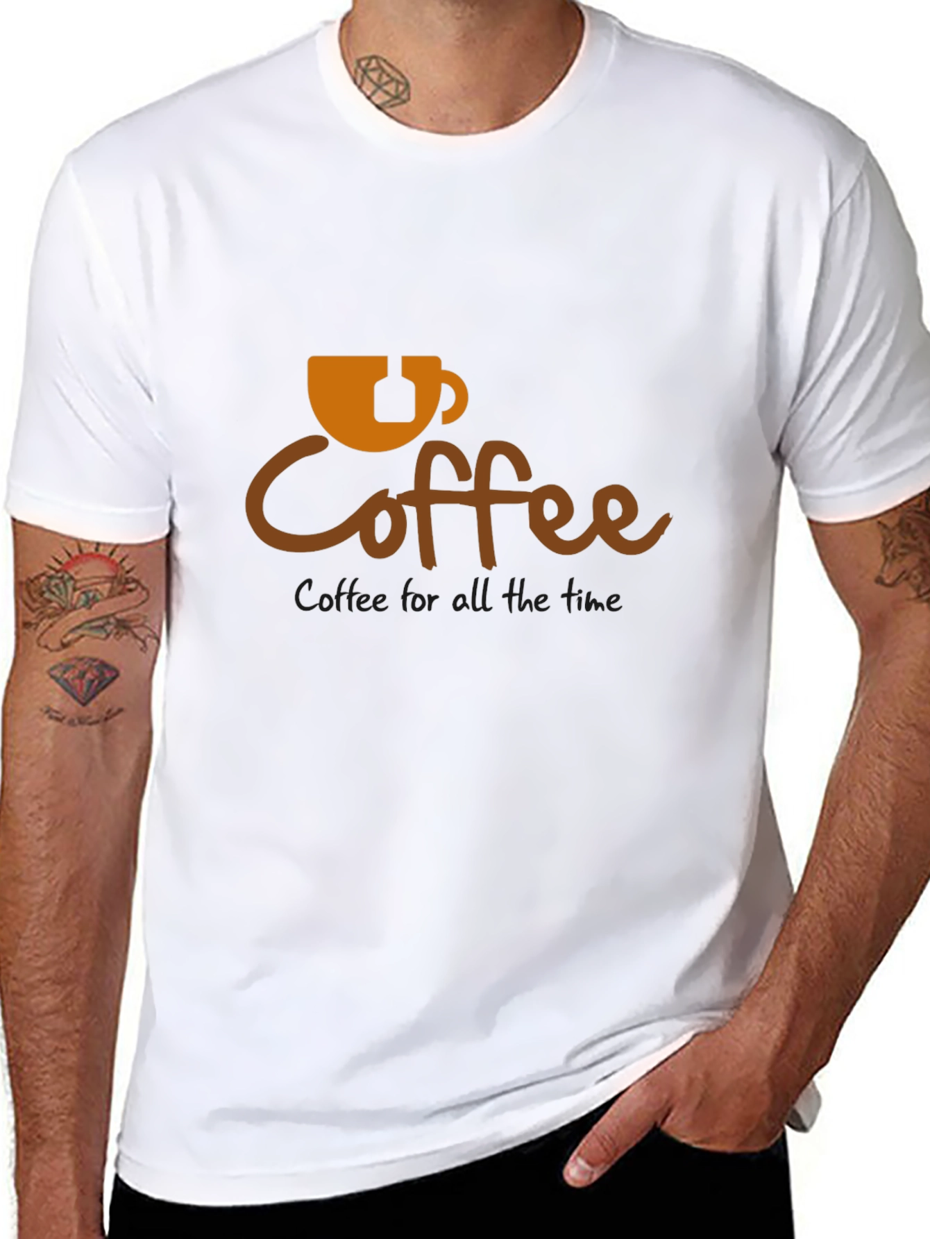 Coffee Time T-Shirt - Stylish & Comfortable