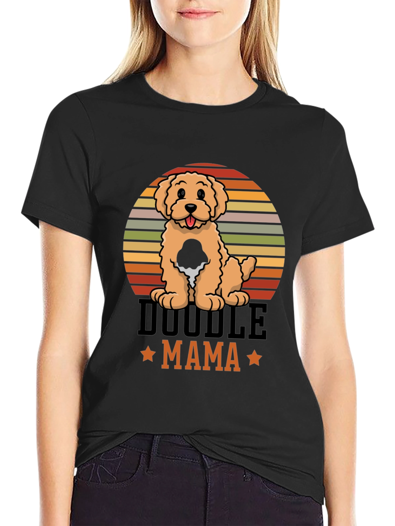 Doodle Mama T-Shirt - Dog Lover Tee