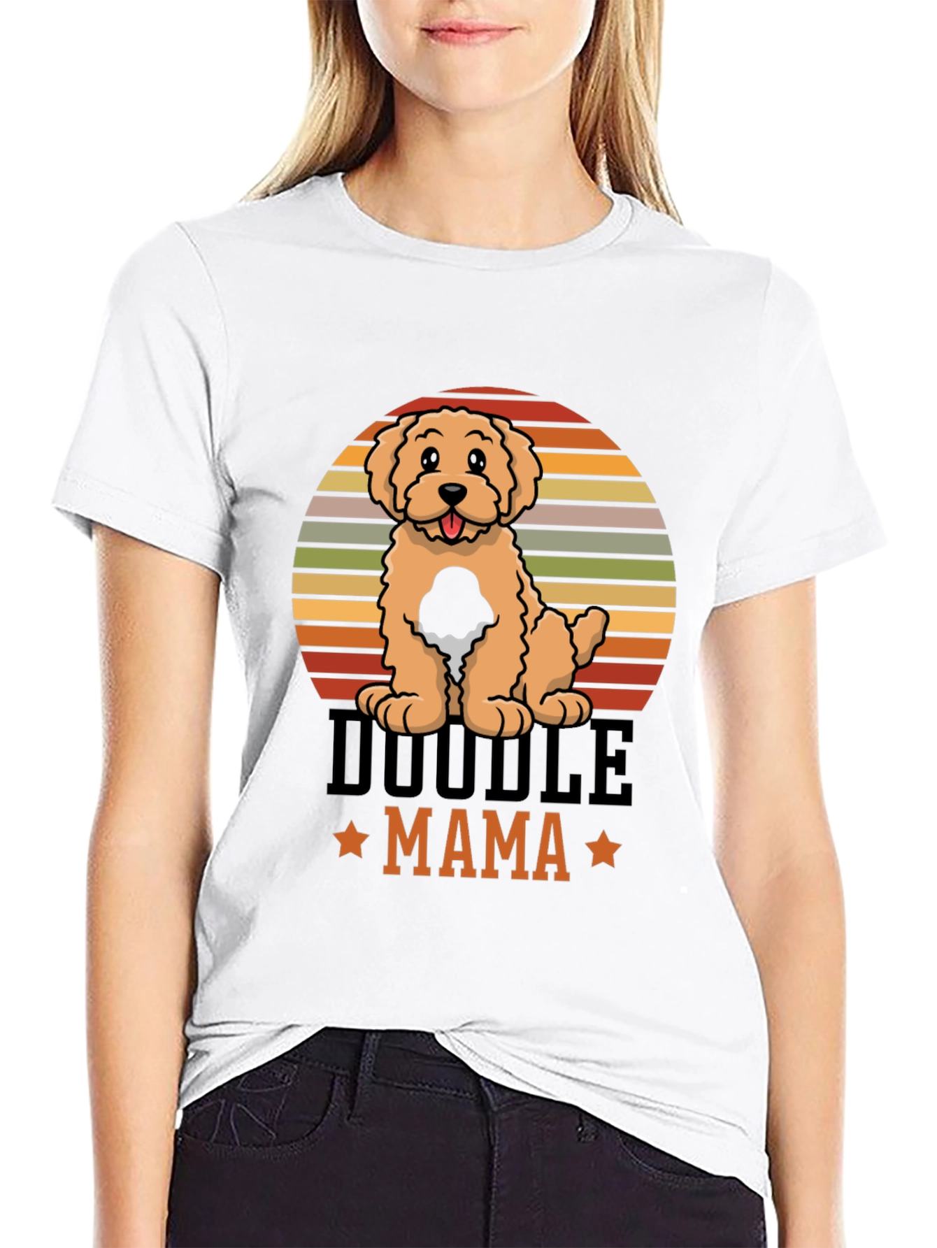 Doodle Mama T-Shirt - Dog Lover Tee