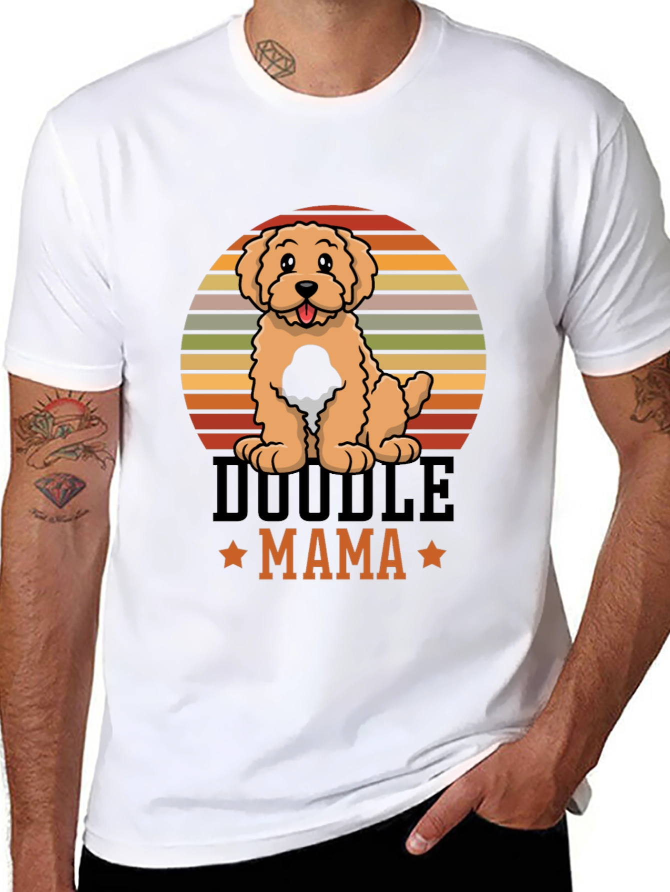 Doodle Mama T-Shirt - Dog Lover Tee