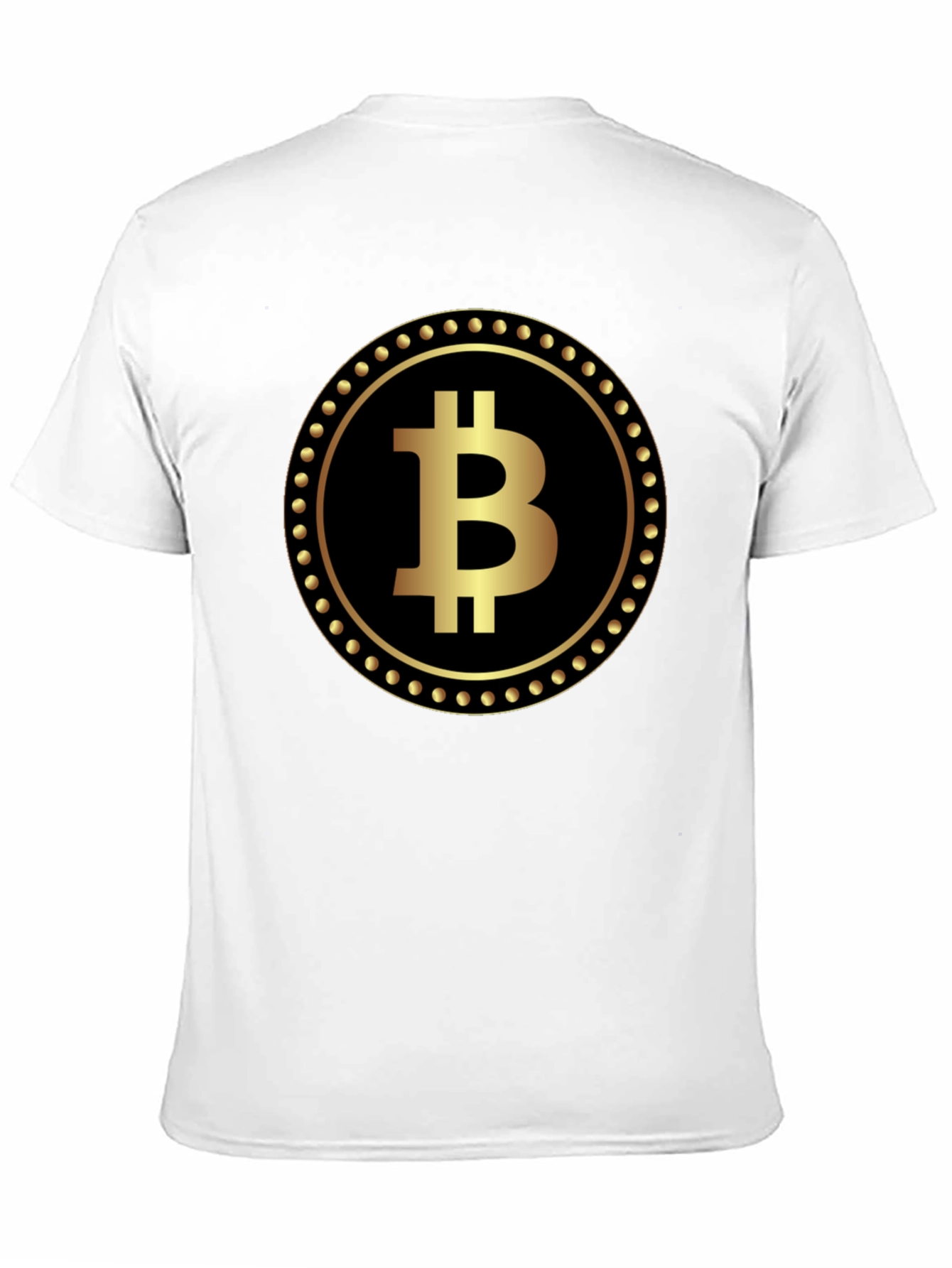 Bitcoin Logo Black T-Shirt