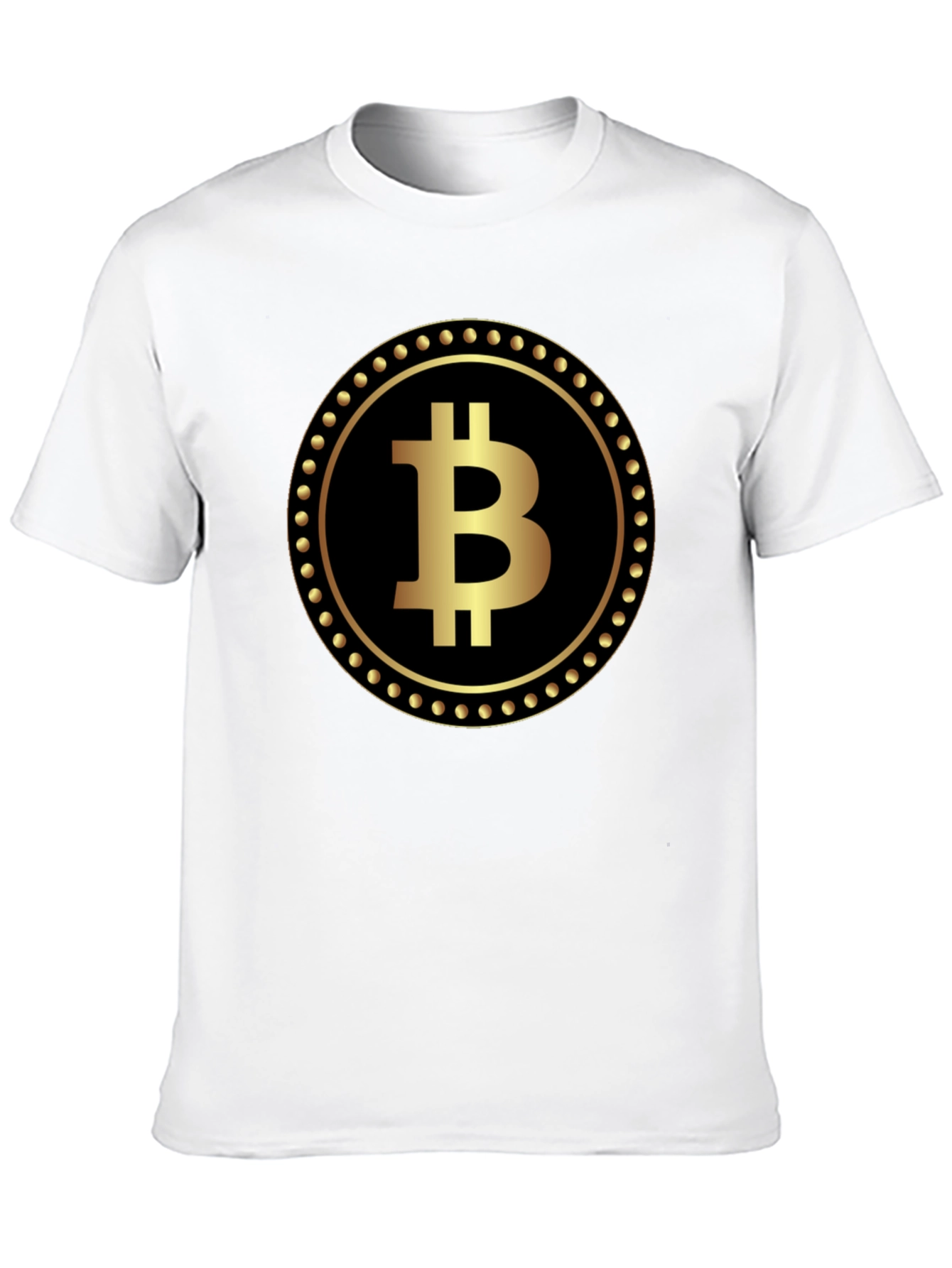 Bitcoin Logo Black T-Shirt