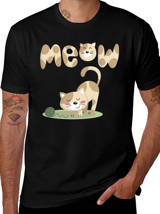 Cute Meow Cat T-Shirt