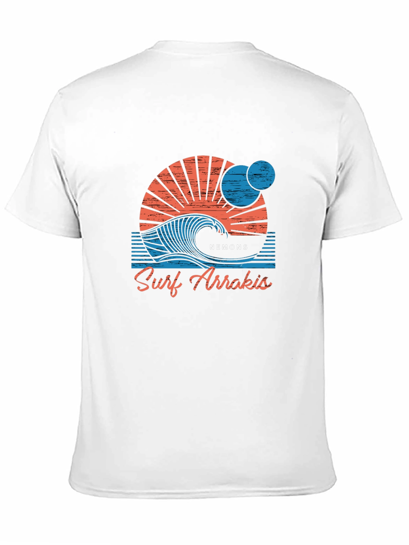 Surf Arrakis Graphic Tee - Mens Black T-Shirt