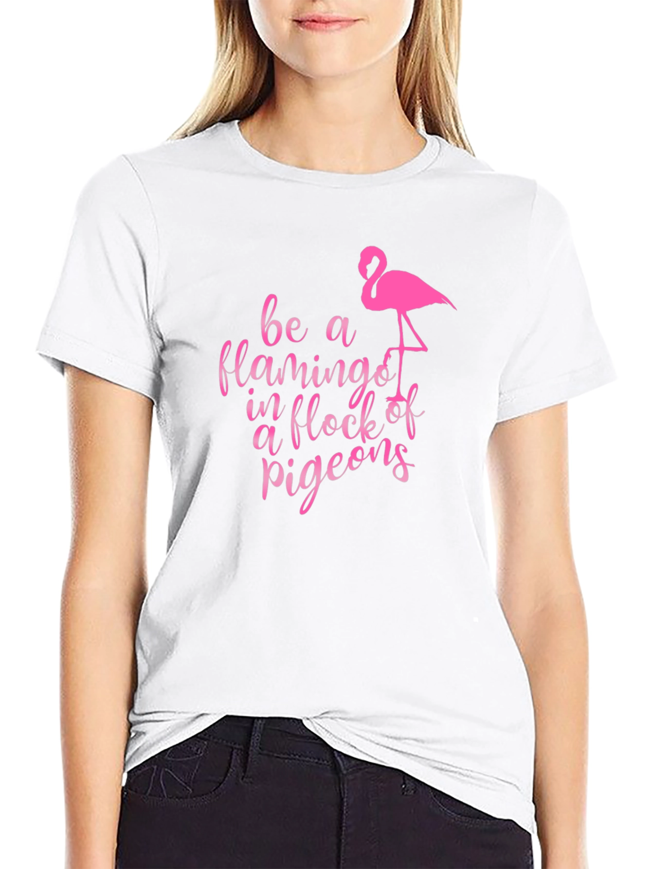 Be a Flamingo T-Shirt: Unique Graphic Tee