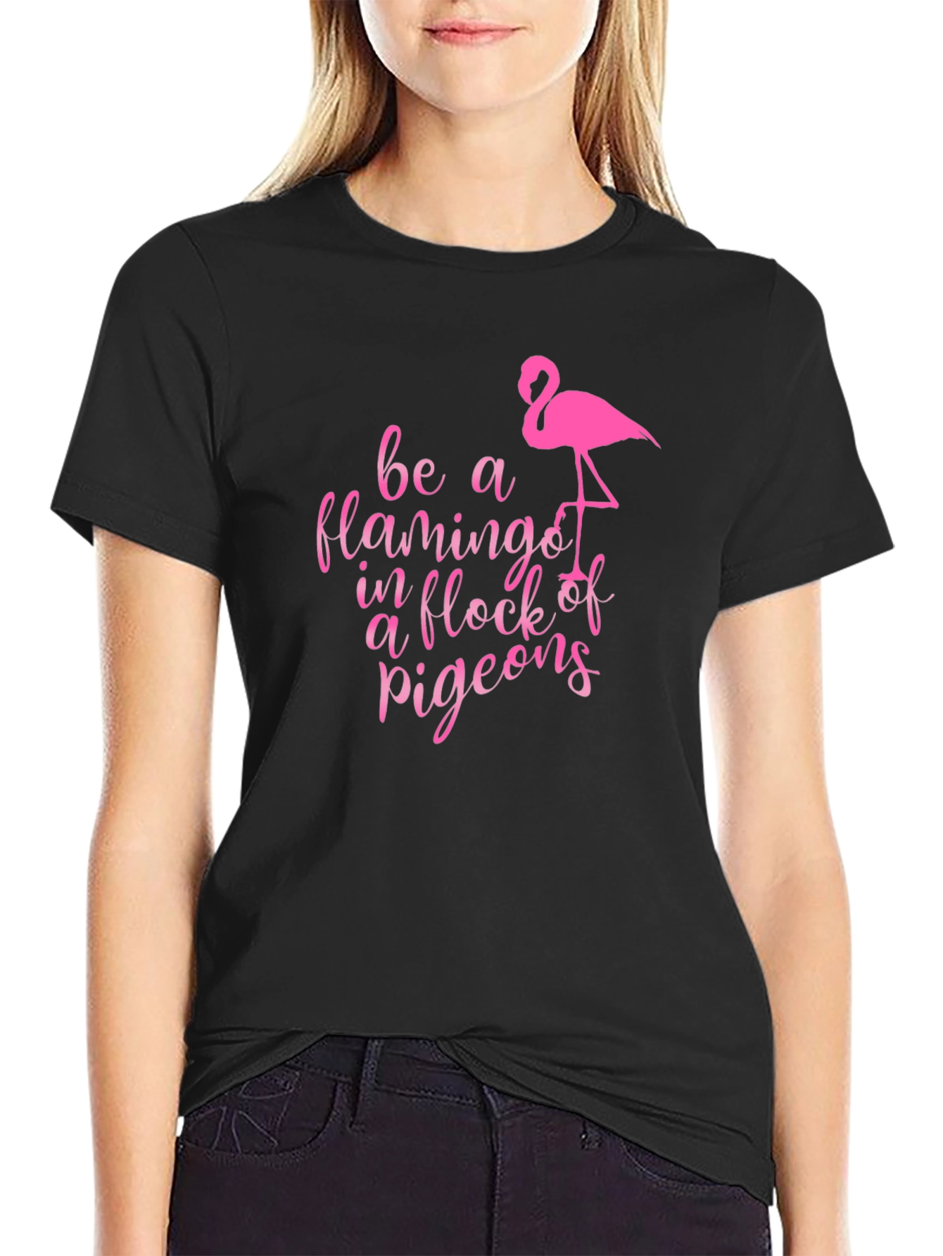 Be a Flamingo T-Shirt: Unique Graphic Tee