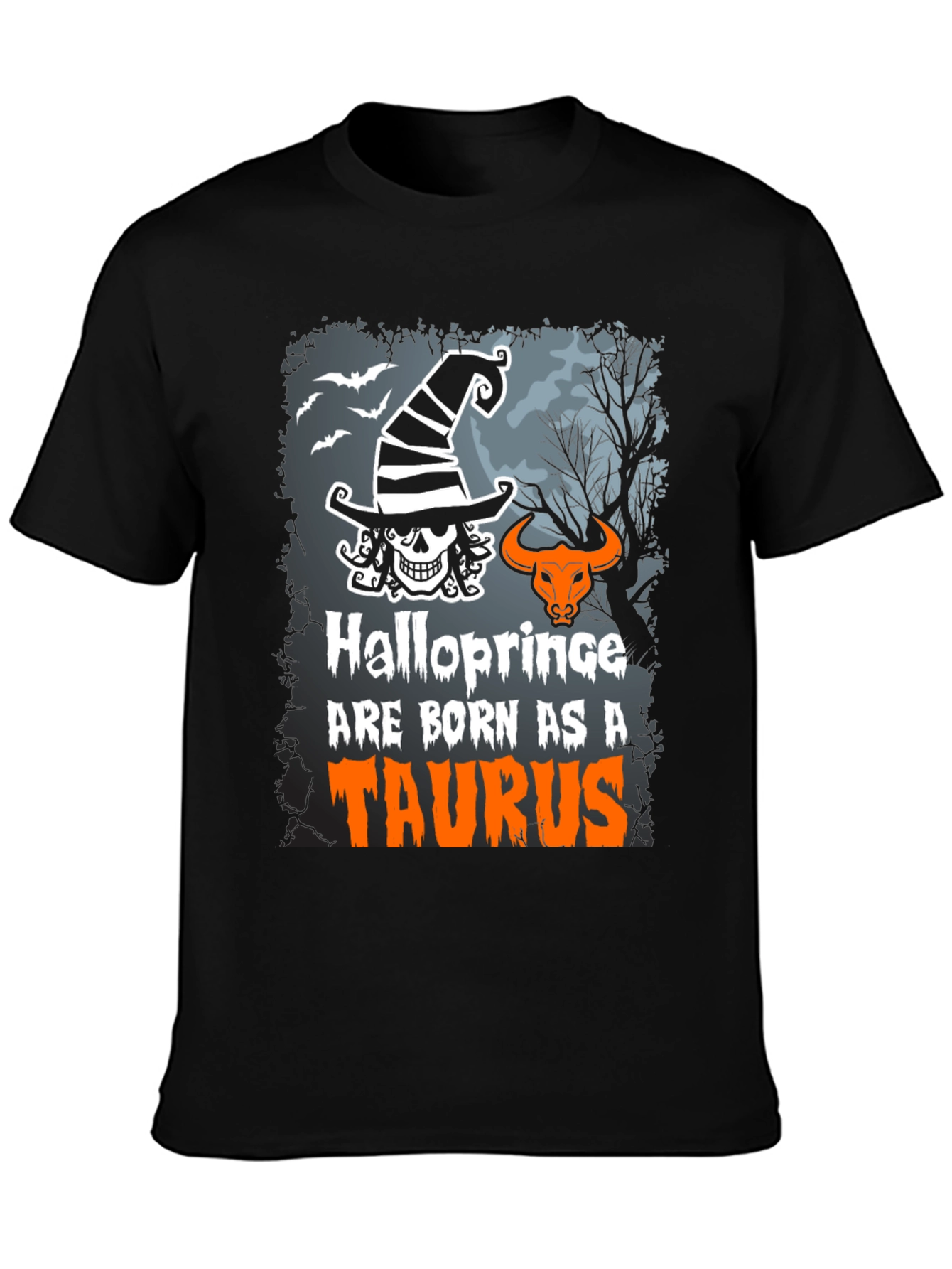 Halloprince Taurus Halloween T-Shirt