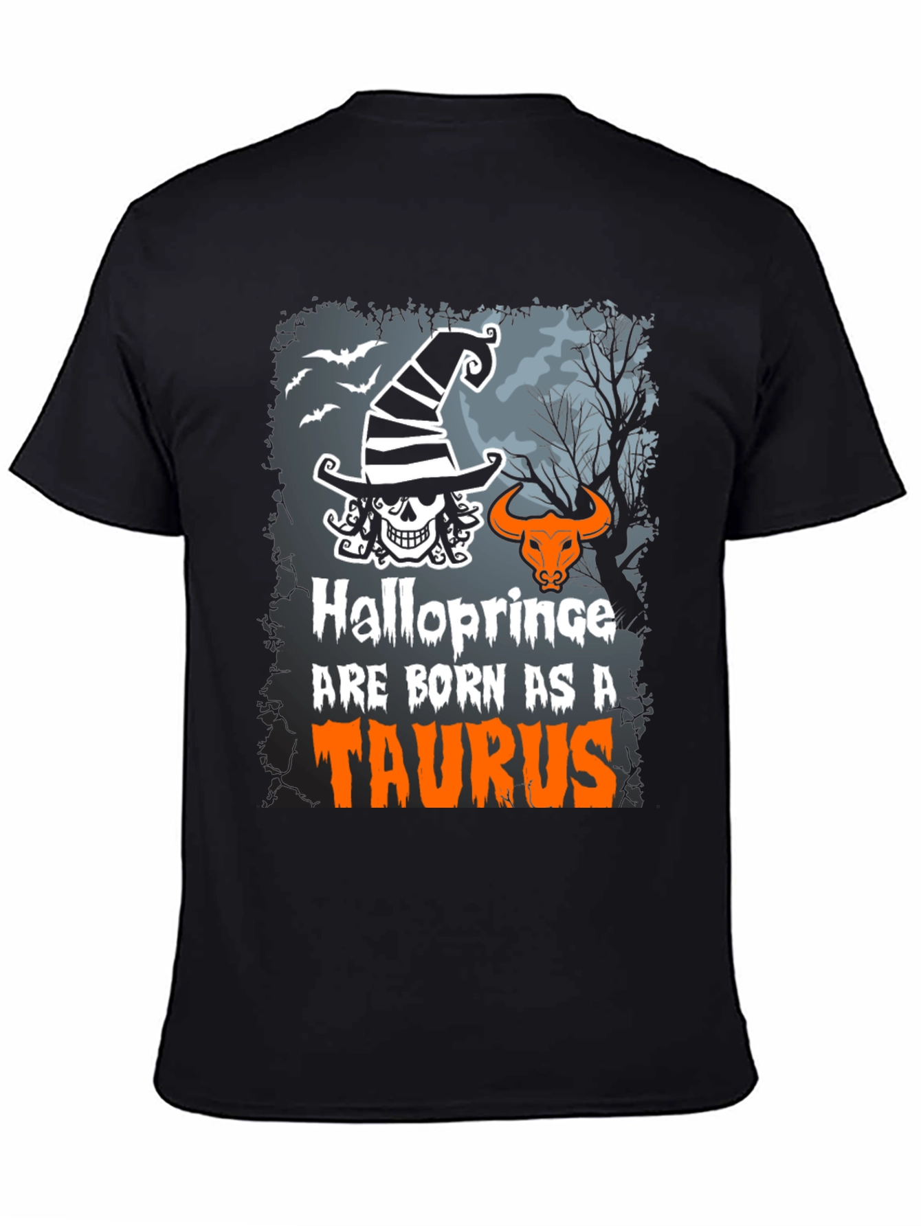 Halloprince Taurus Halloween T-Shirt