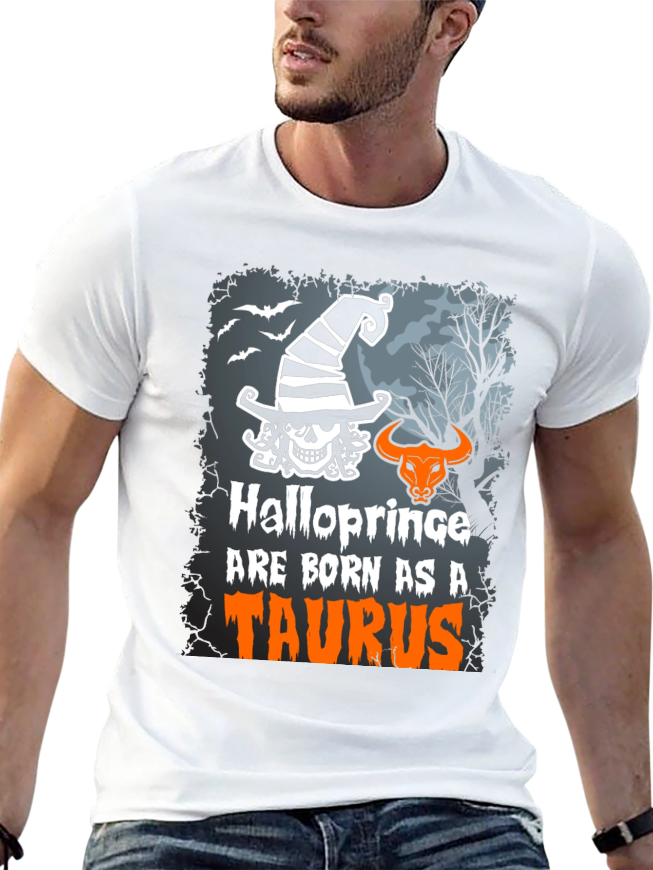 Halloprince Taurus Halloween T-Shirt