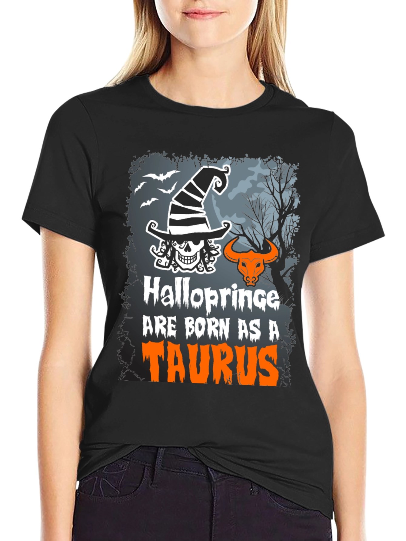 Halloprince Taurus Halloween T-Shirt