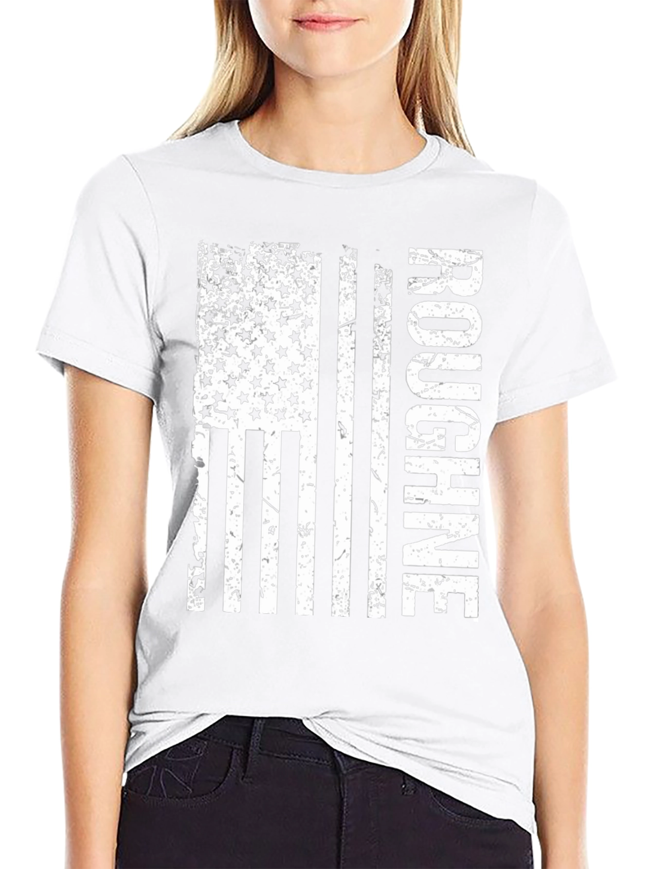 Rough One Flag Graphic T-Shirt