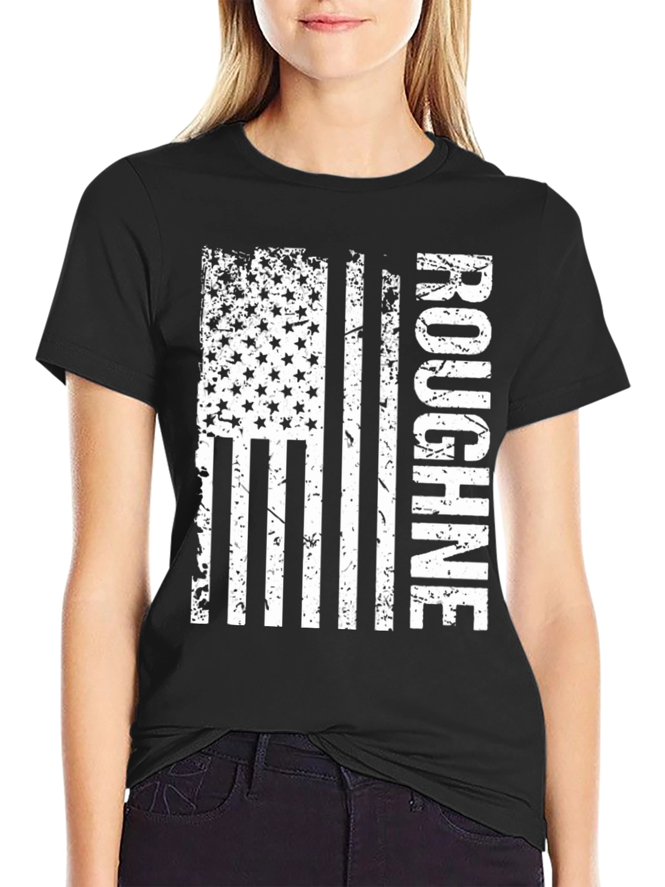 Rough One Flag Graphic T-Shirt