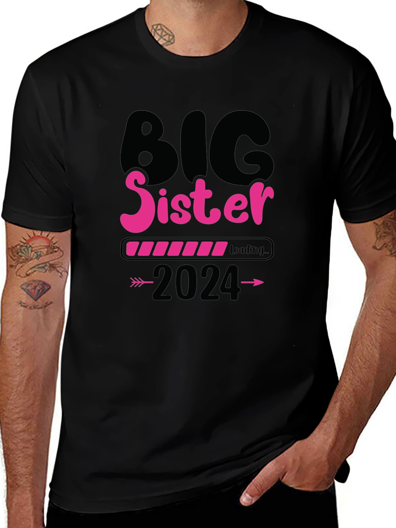 Big Sister Loading 2024 T-Shirt