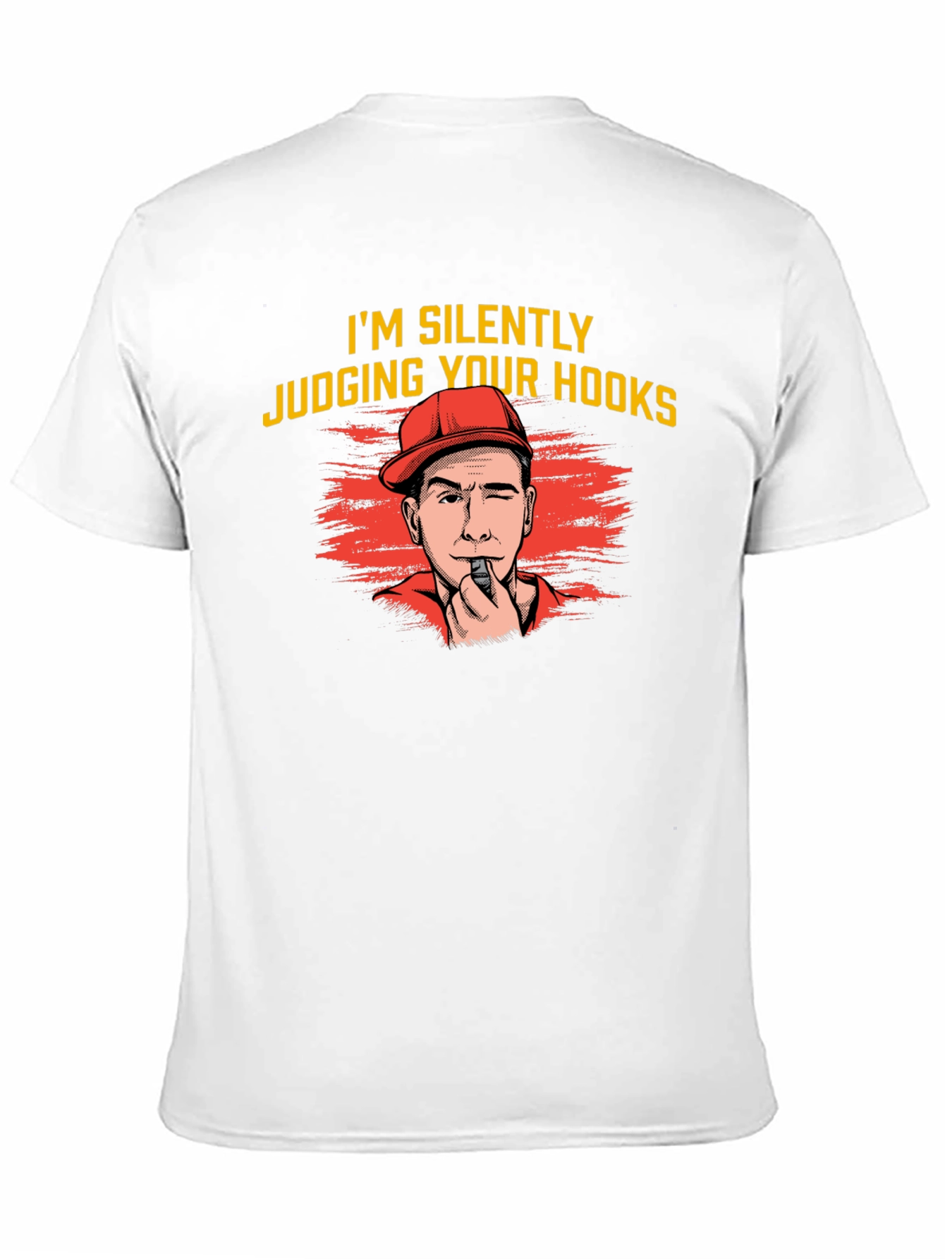 Silently Judging Your Hooks T-Shirt - Funny Fishing Tee