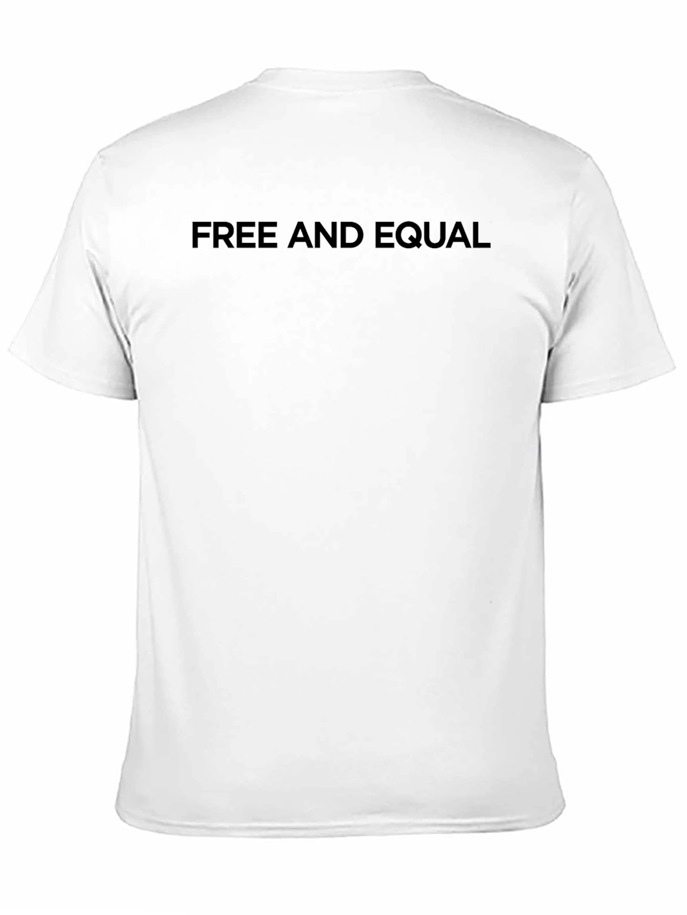 Free and Equal Black T-Shirt