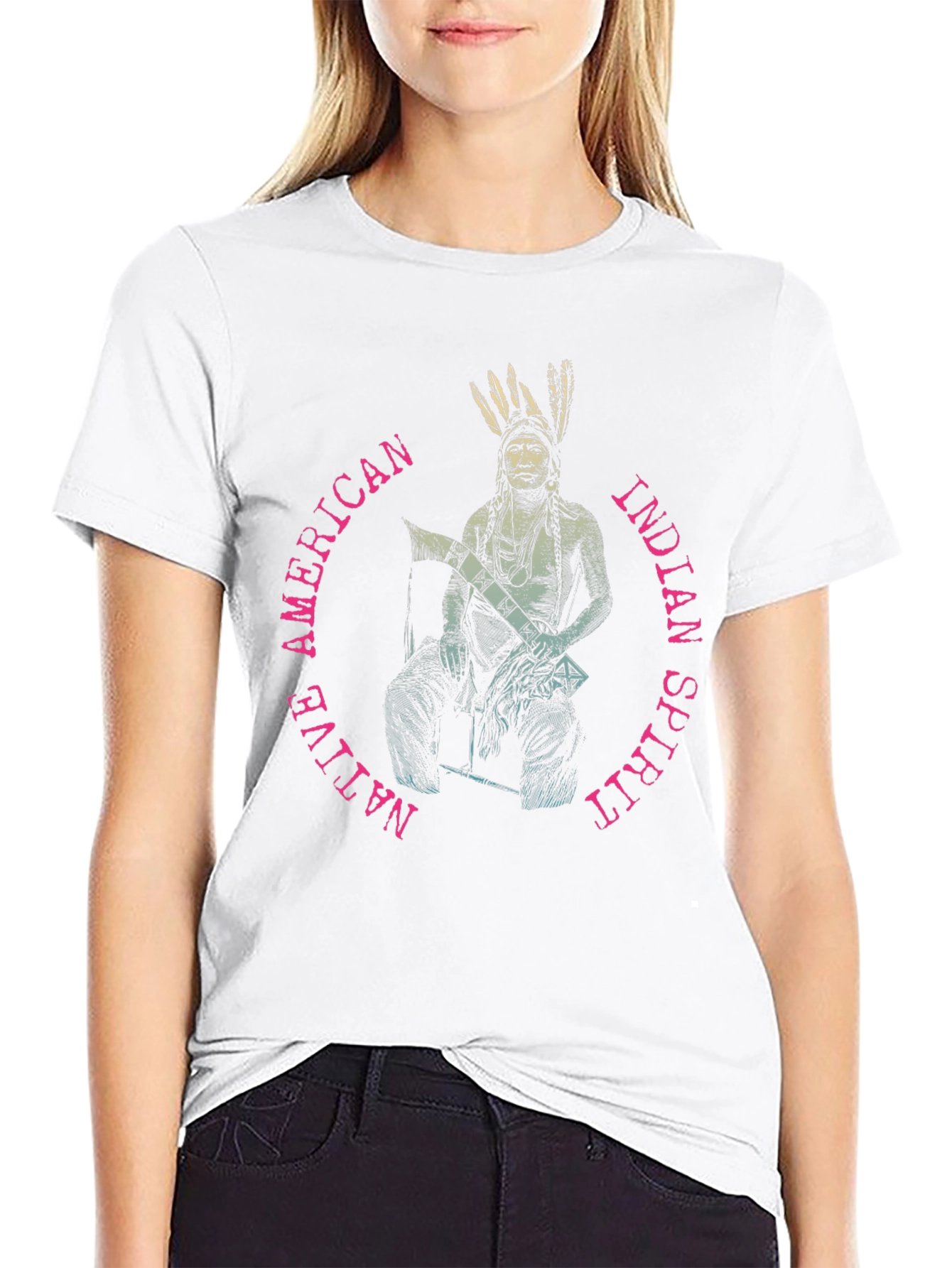 Native American Indian Spirit Graphic Tee